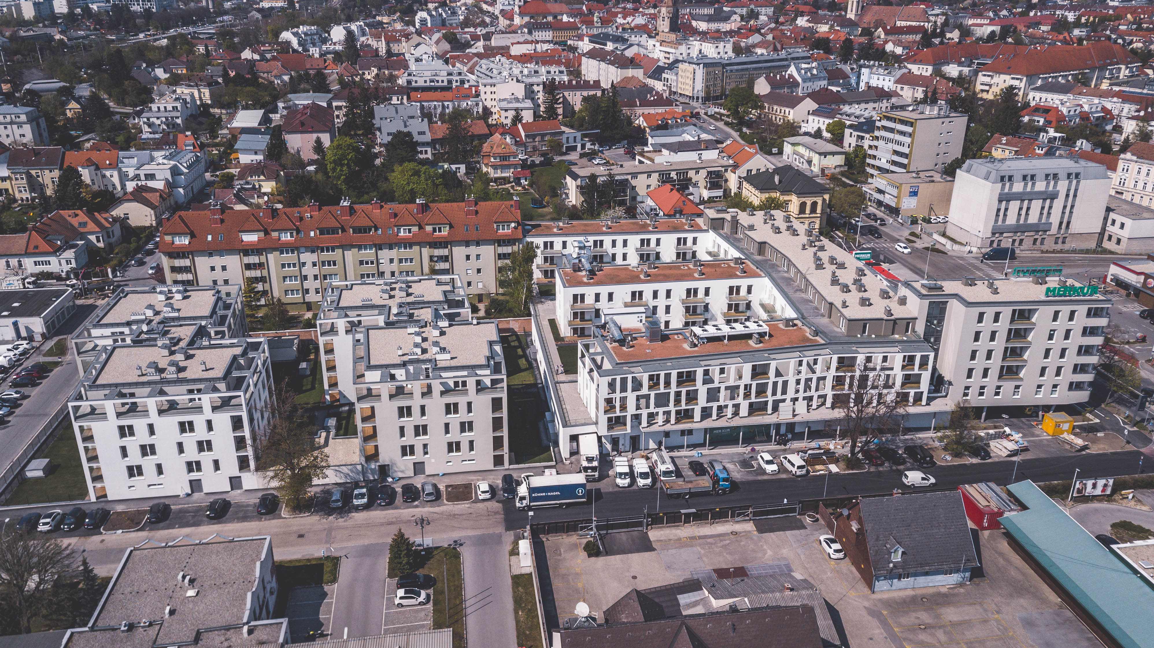 Wohnbau, Corena Nova, Wien - Costruzione edilizia