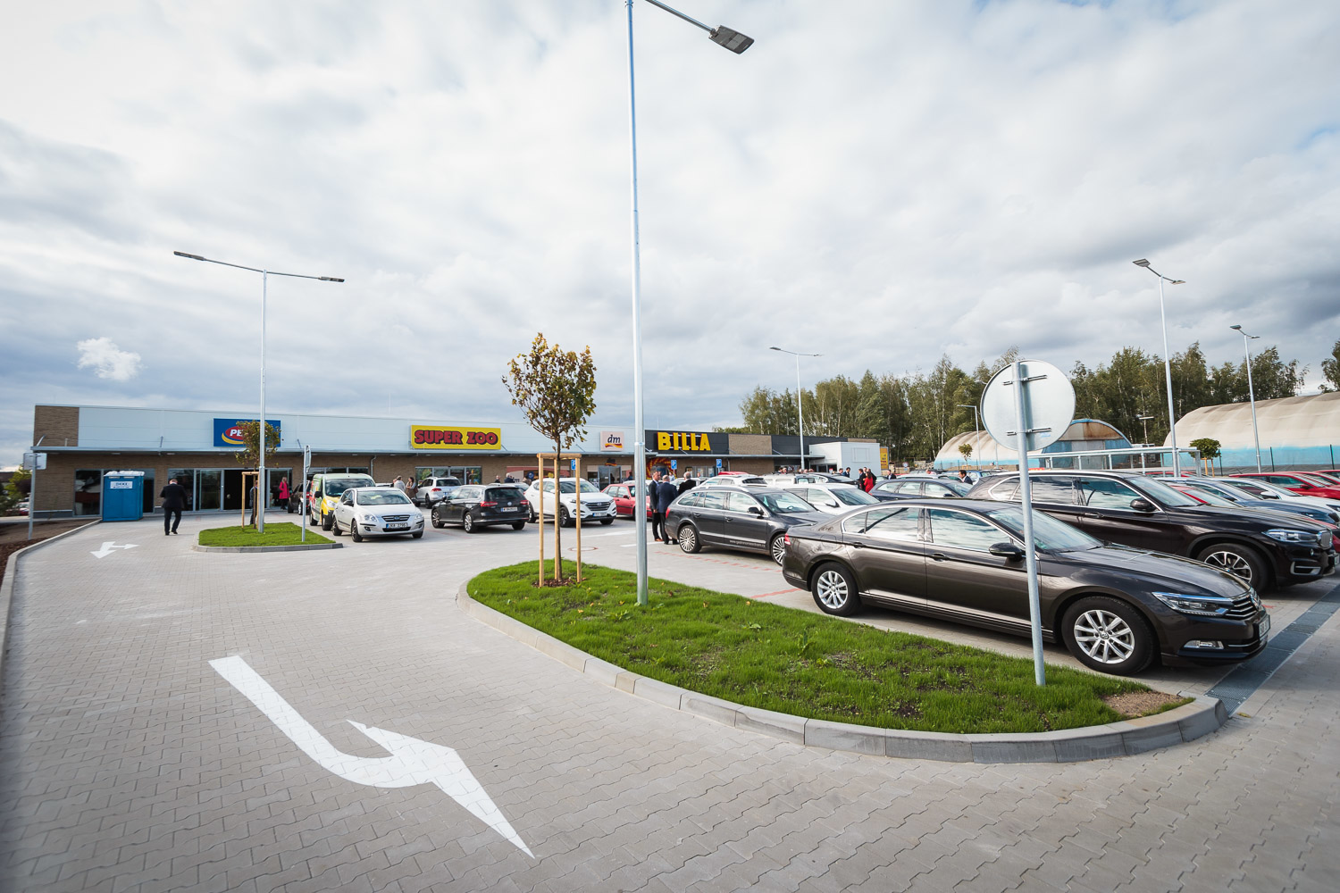 Praha 9 – Retail Park Vinoř - Costruzione edilizia