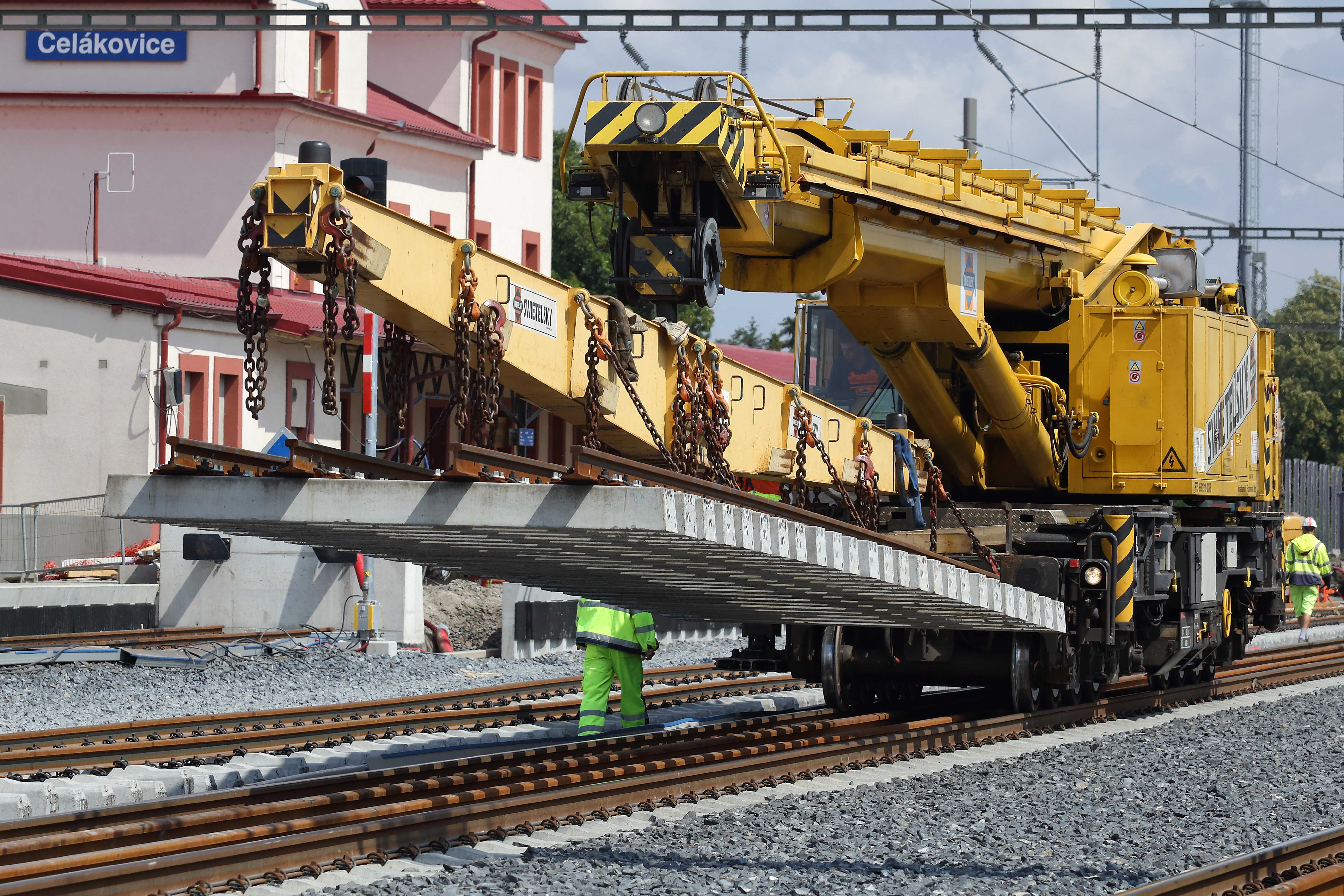 Optimalizace trati Lysá nad Labem – Praha Vysočany, 2. stavba / I. část žel. stanice Čelákovice  - Edilizia ferroviaria