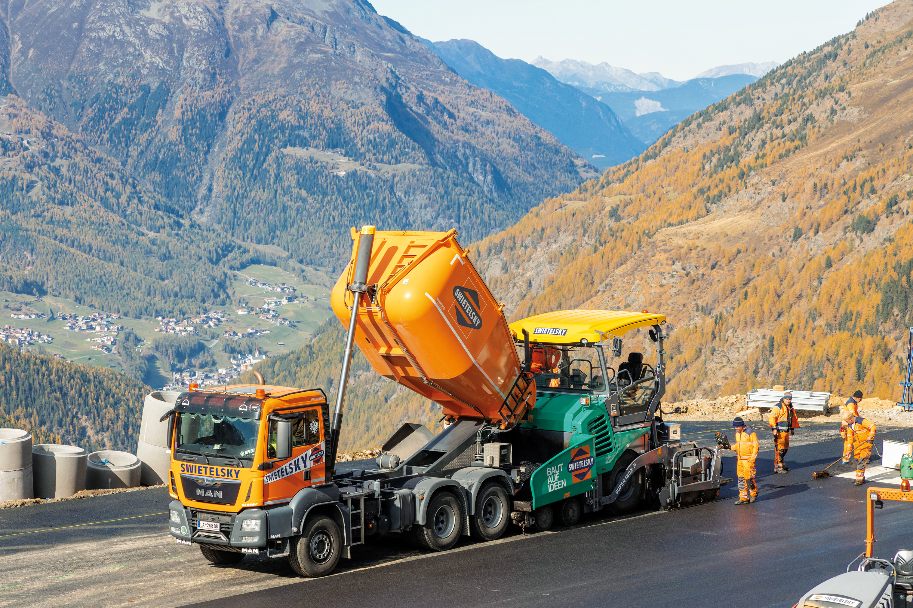 Flugplatz, Heliport Hochgurgl - Edilizia stradale e costruzione di ponti