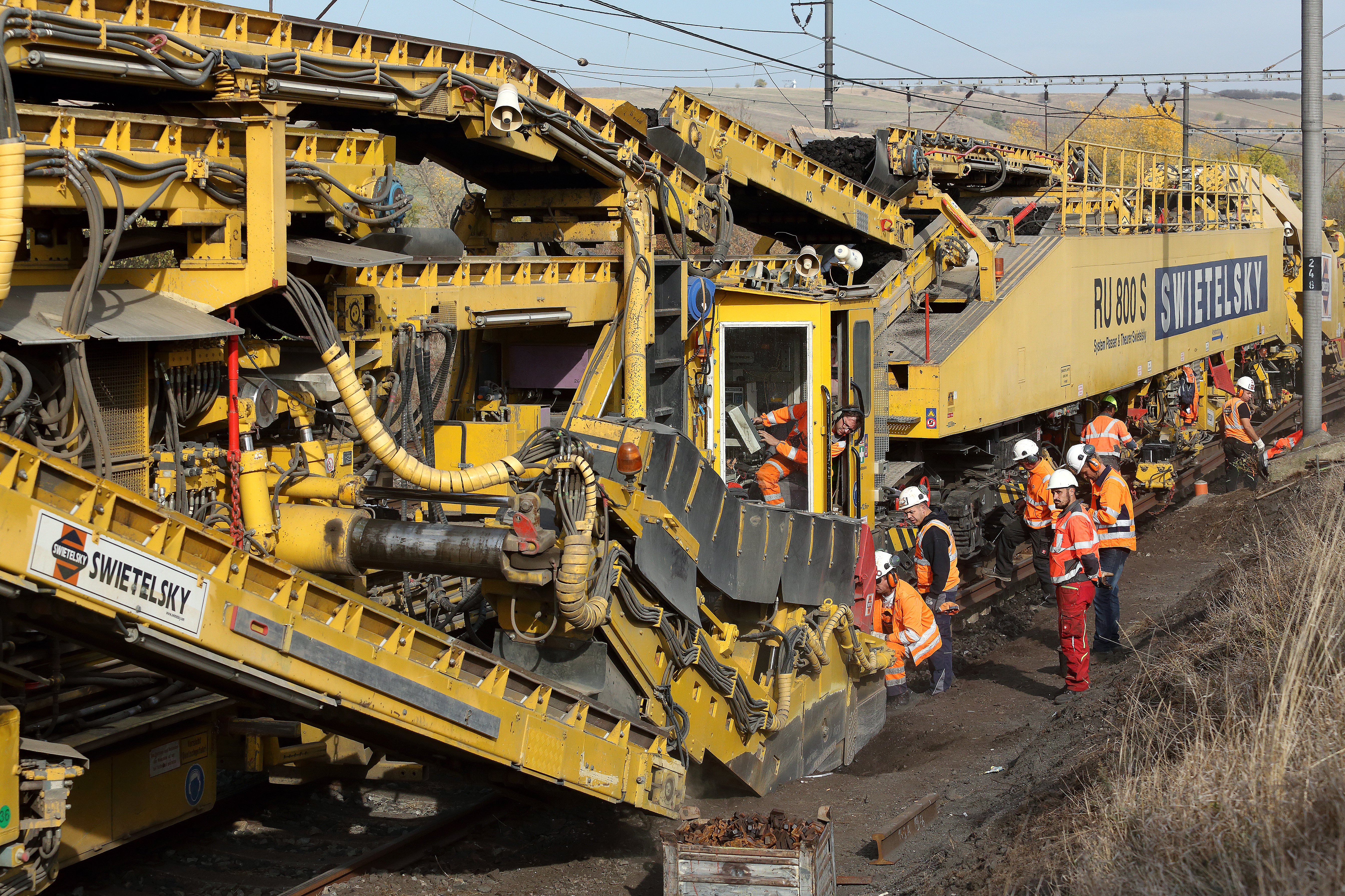 Optimalizace traťového úseku Obrnice–Čížkovice - Edilizia ferroviaria