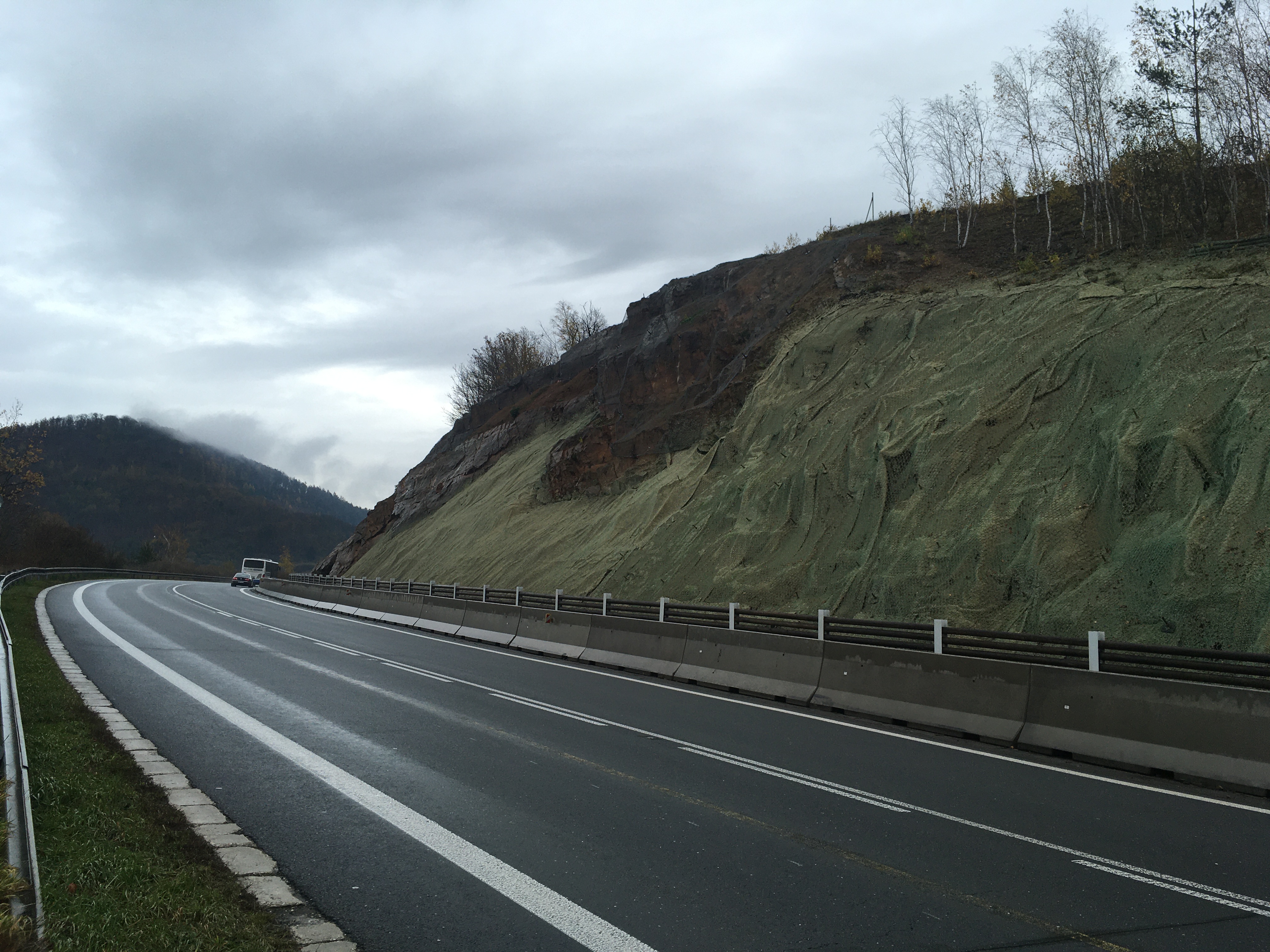 Silnice I/35, Moravská Třebová – sanace skalní stěny        - Competenze speciali