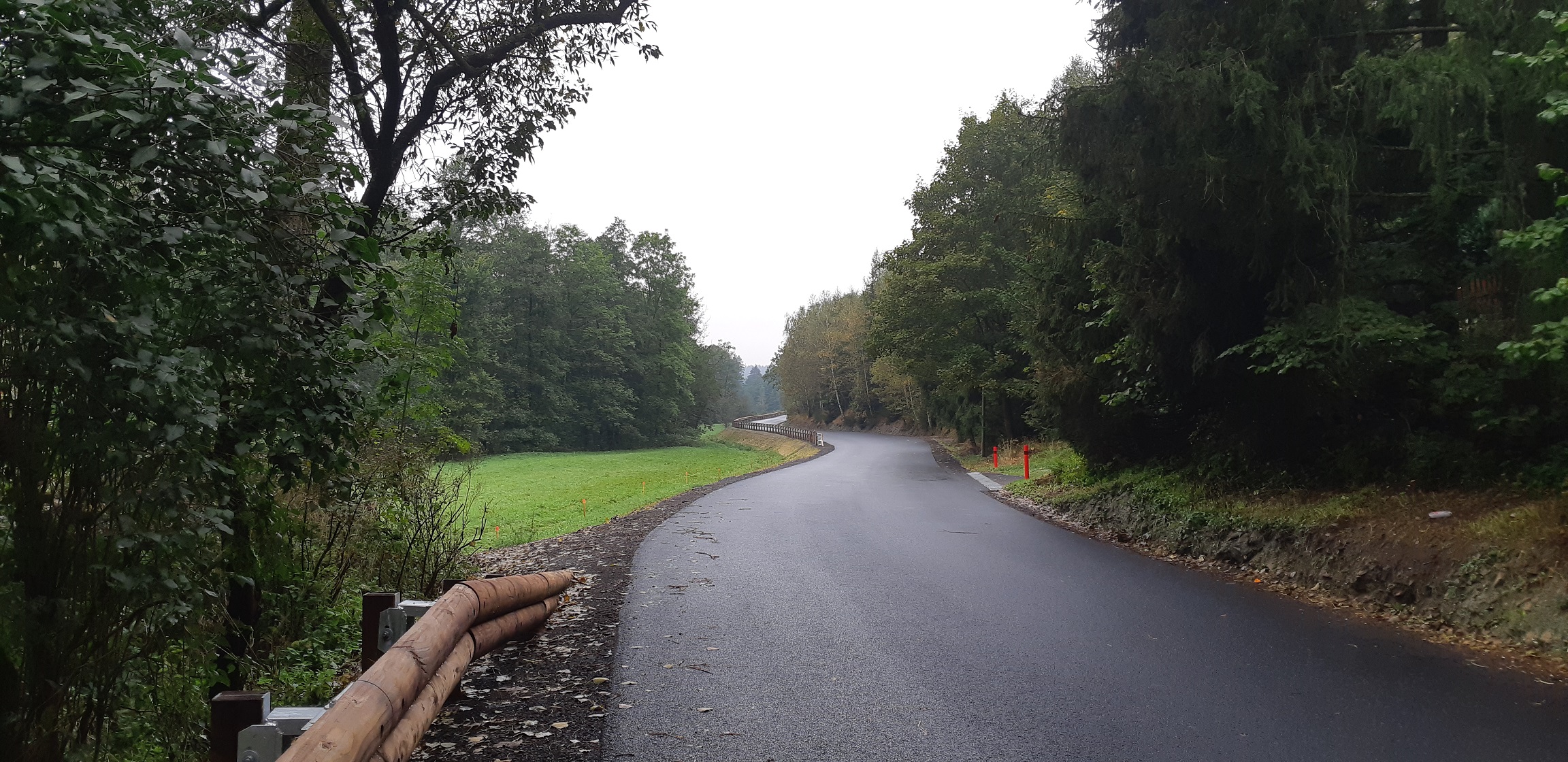 Trhová Kamenice – vybudování stezky pro chodce a cyklisty    - Edilizia stradale e costruzione di ponti