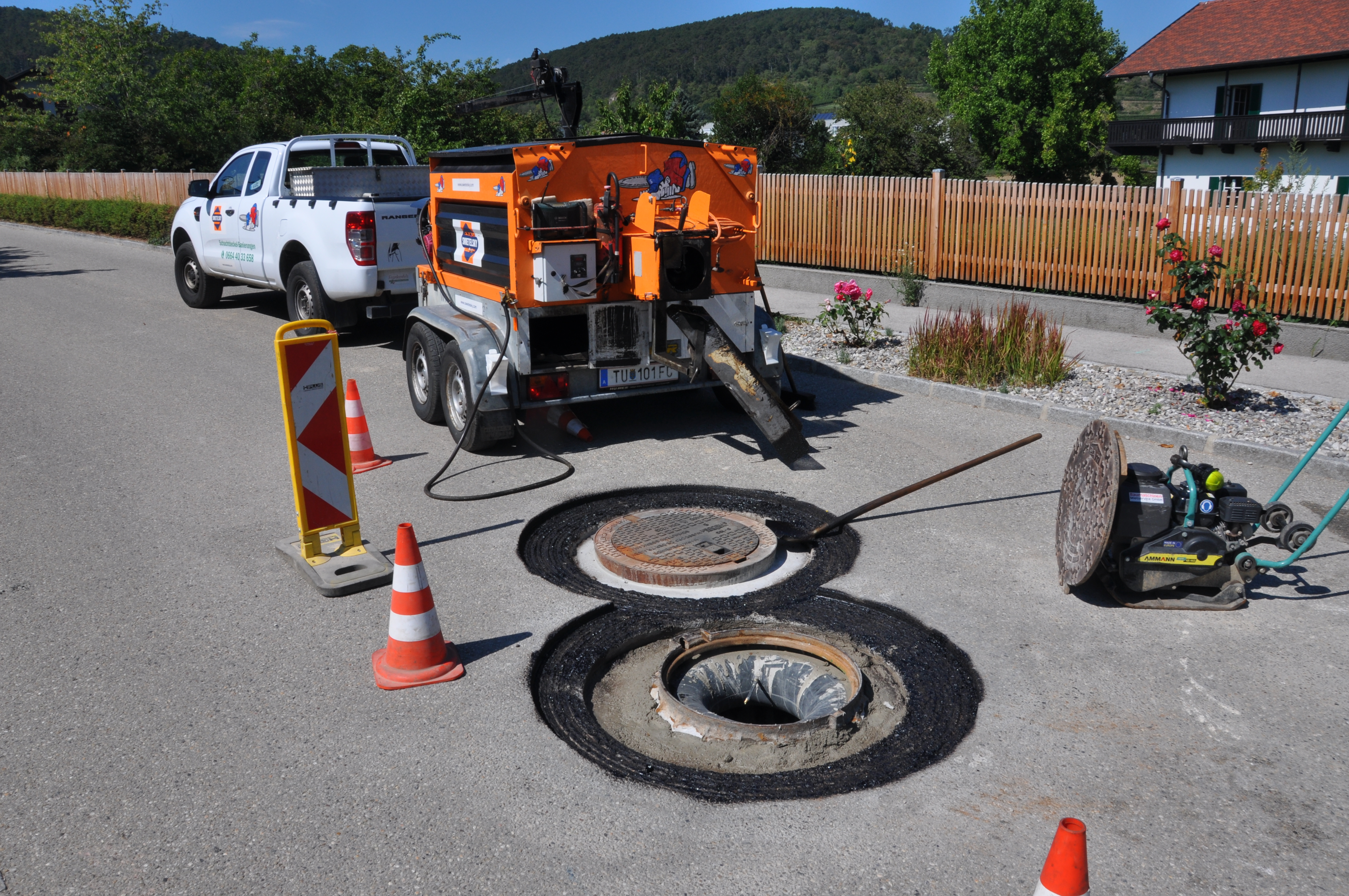 Schachtdeckel sanieren, heben und angleichen - Competenze speciali
