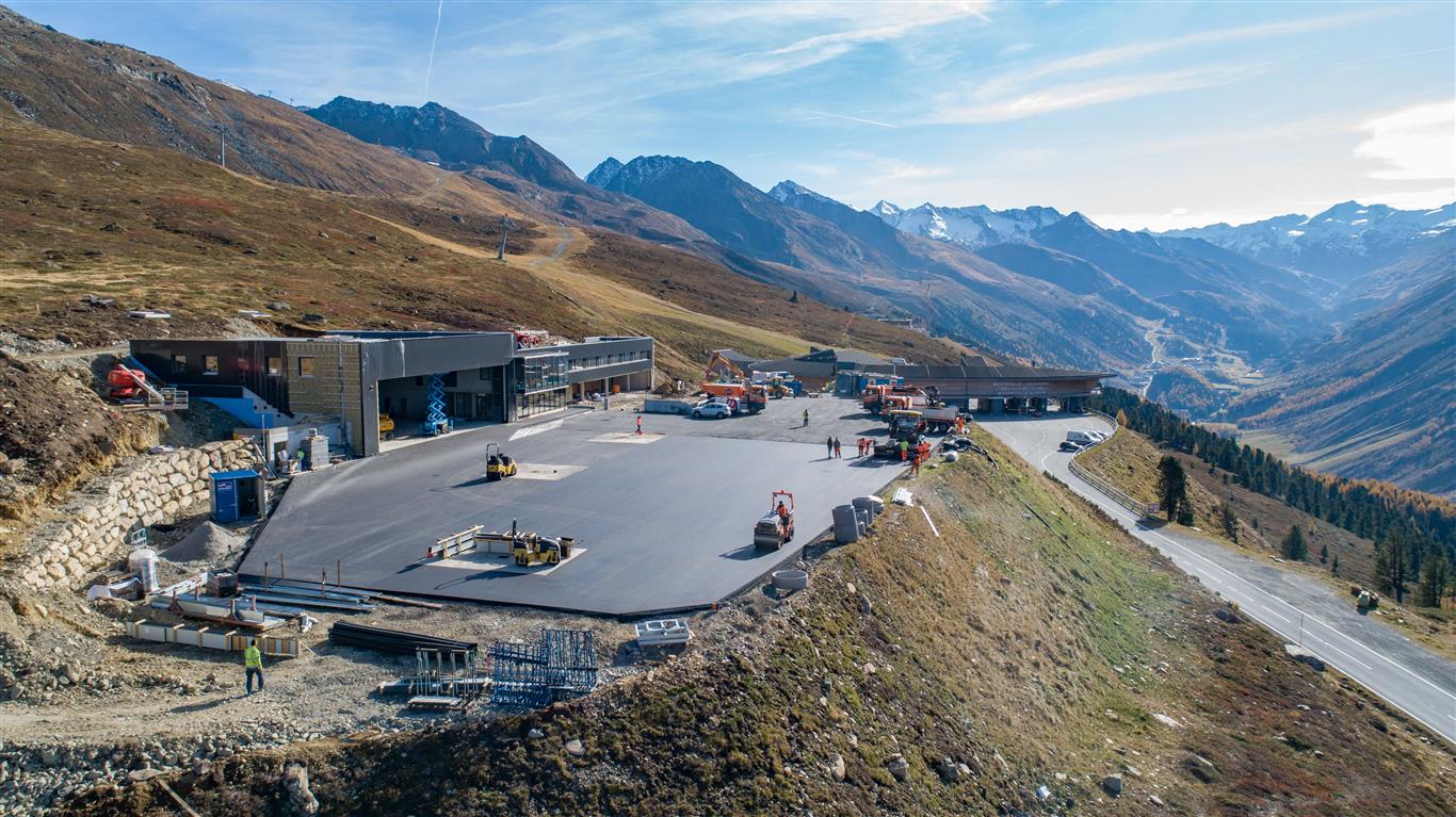 Heliport Hochgurgl - Edilizia stradale e costruzione di ponti