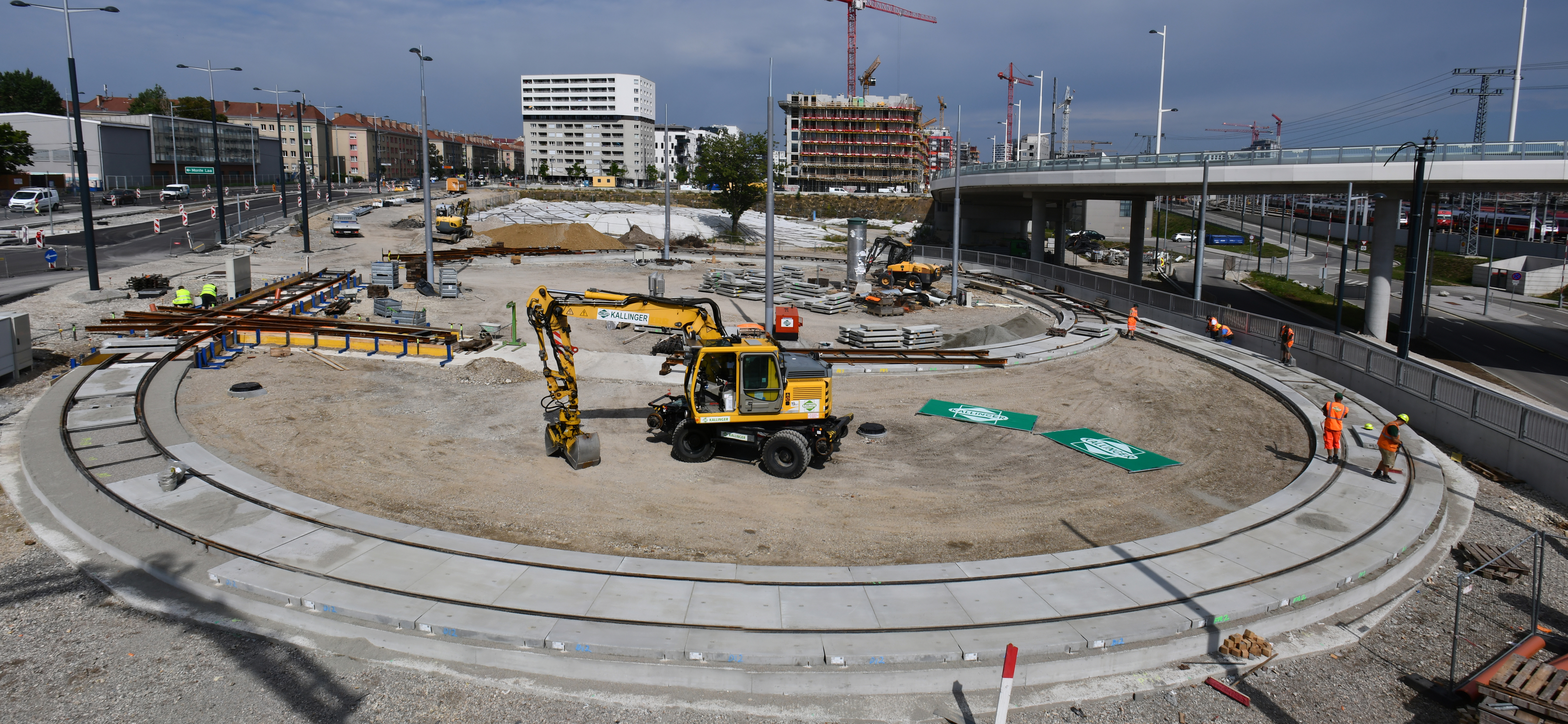 Unterführung Gudrunstraße & Absberggasse - Edilizia ferroviaria