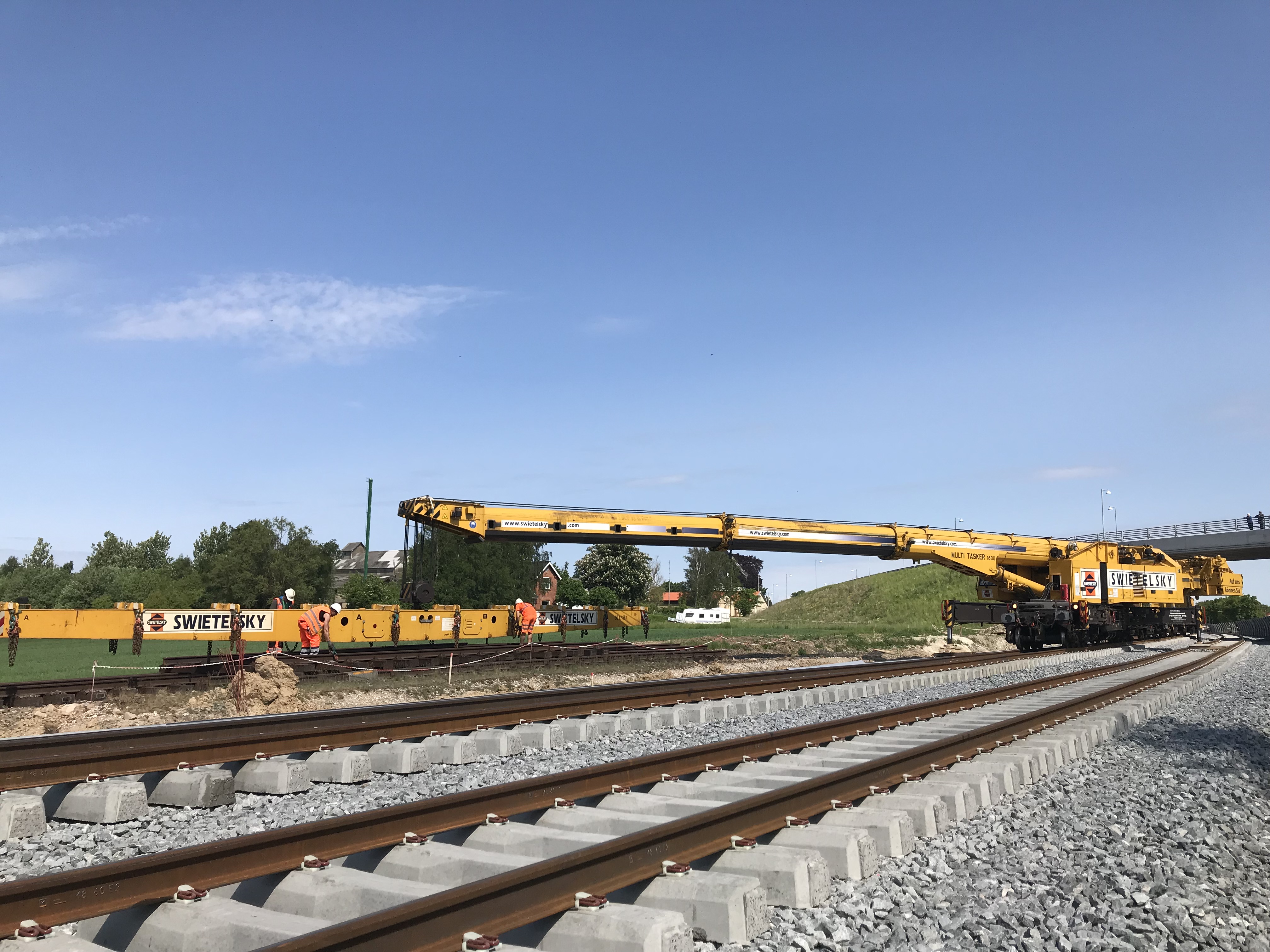 E 1001 Ringsted-Fehmarn - Edilizia ferroviaria