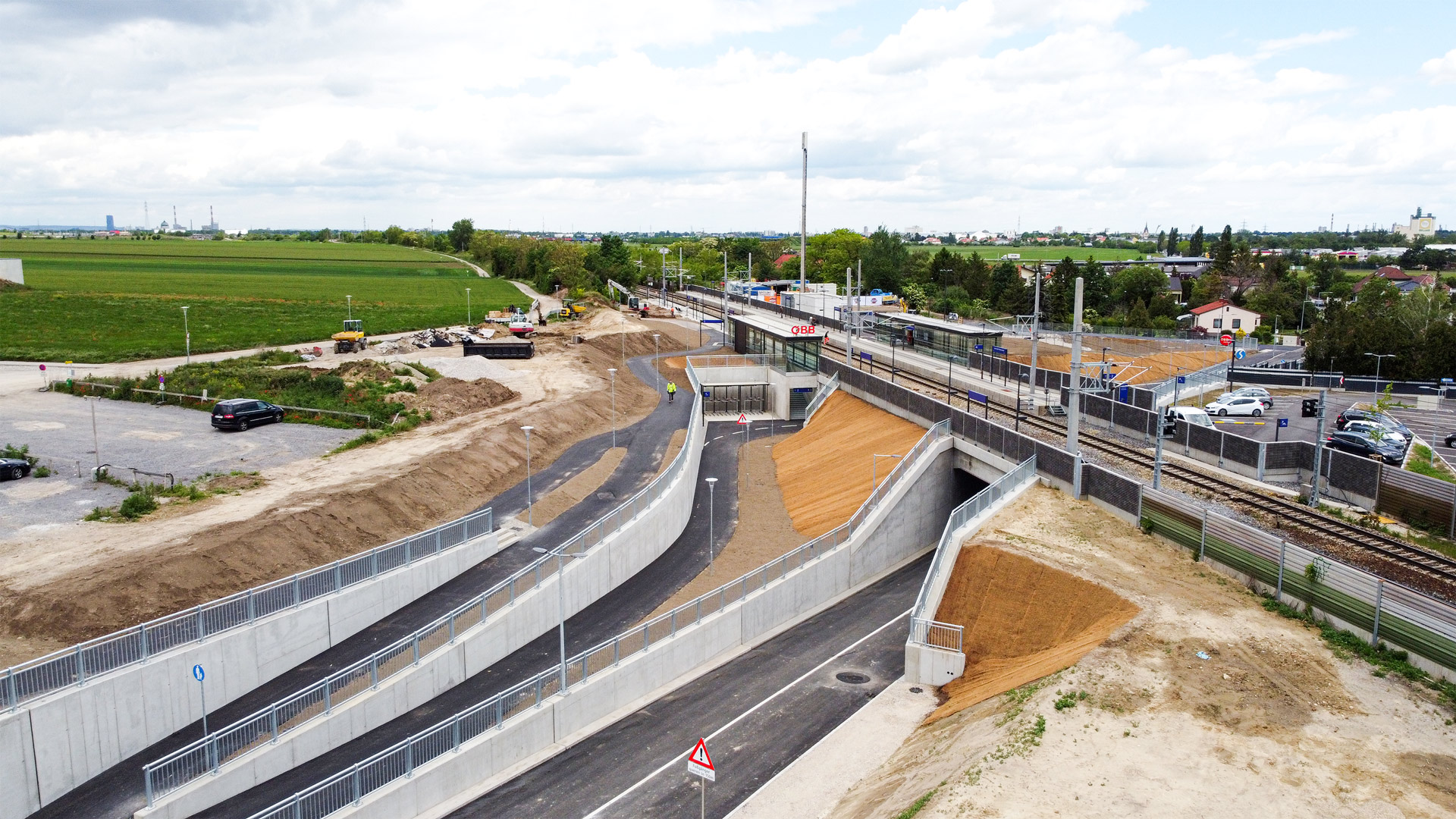 Busbahnhof Unterführung, Lanzendorf - Ingegneria civile