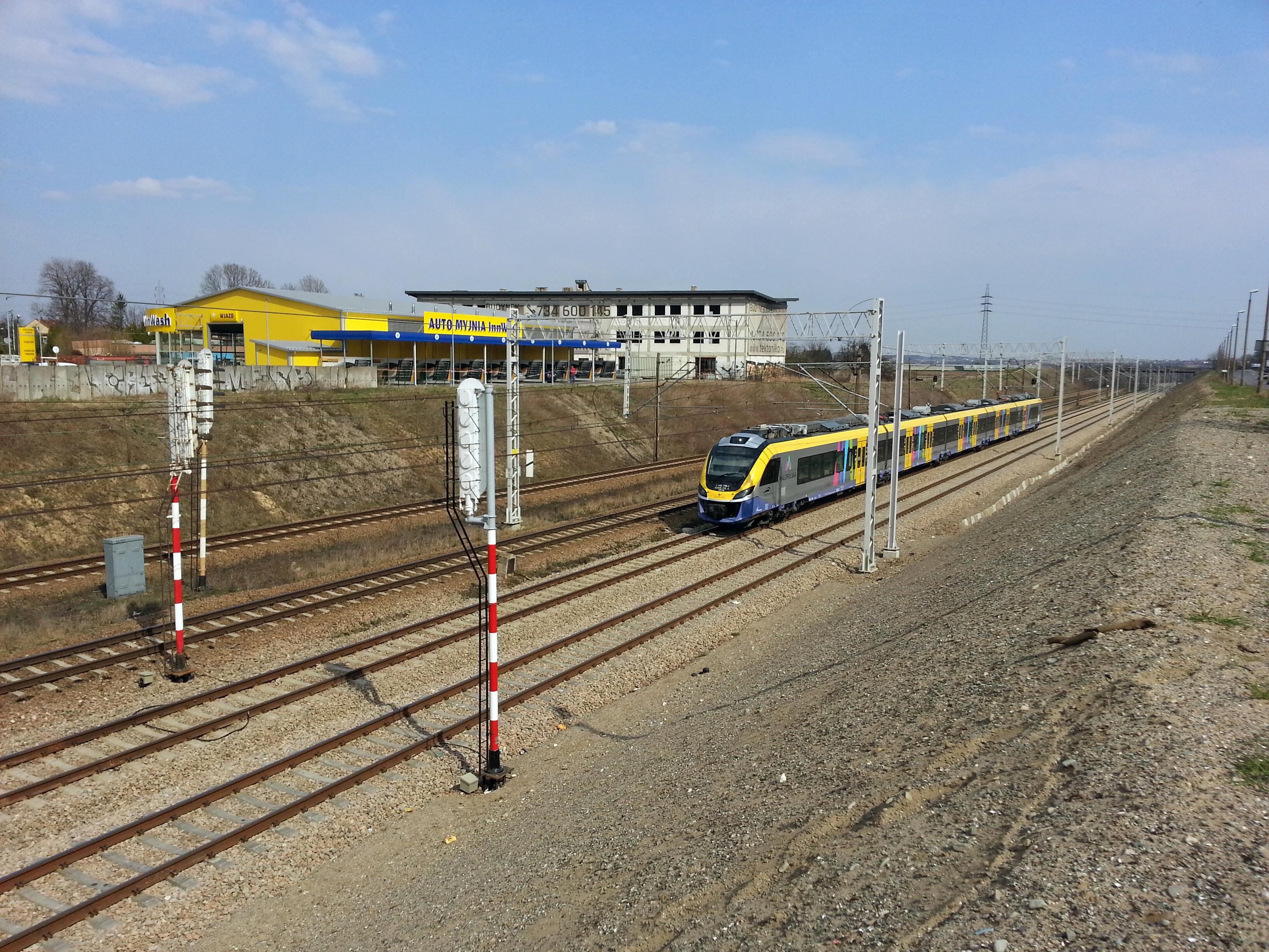 Linia 95 – odcinek Kraków Batowice – Kraków Nowa Huta - Edilizia ferroviaria