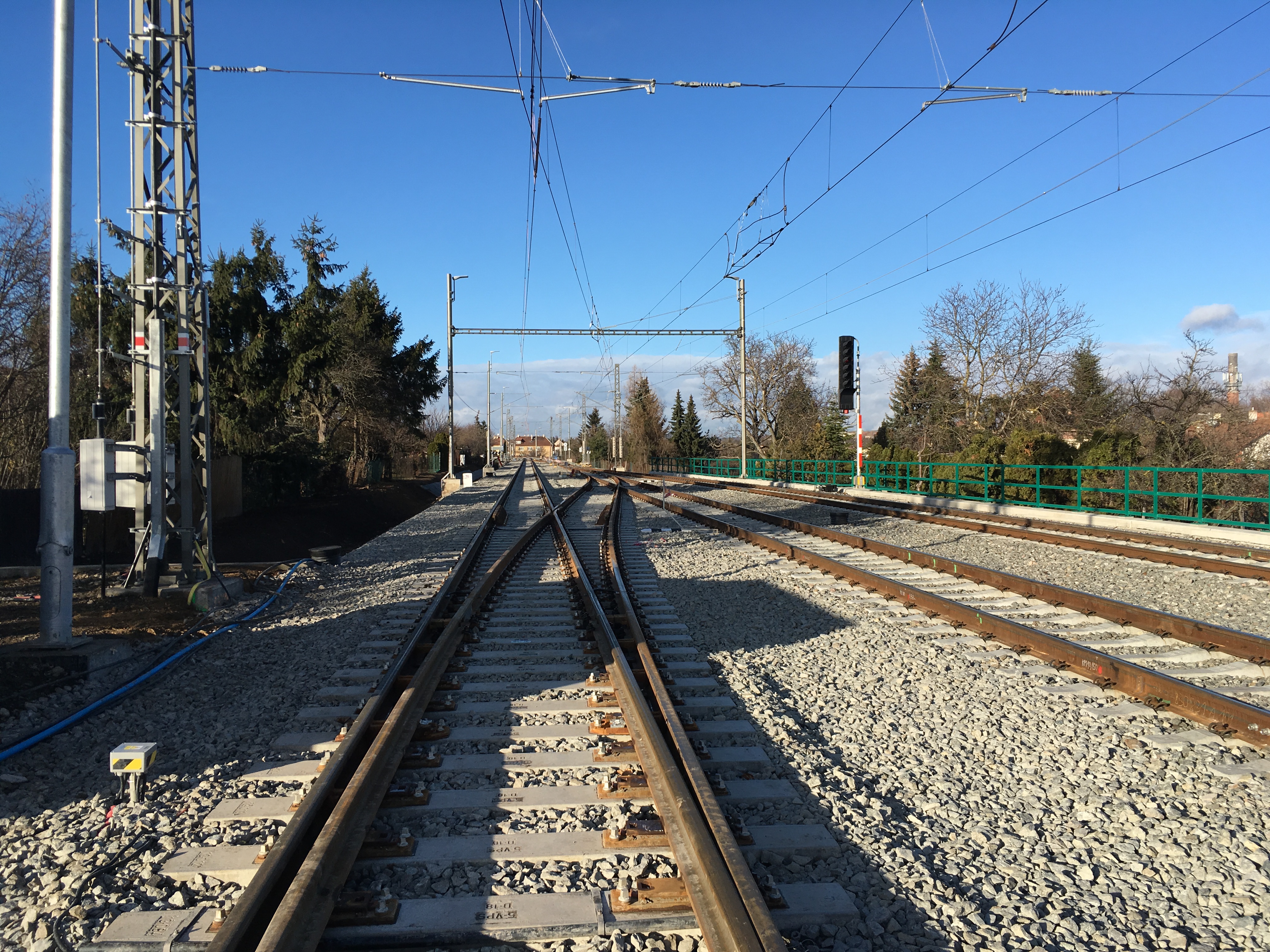 Zvýšení traťové rychlosti v úseku Brno-Slatina – Blažovice  - Edilizia ferroviaria