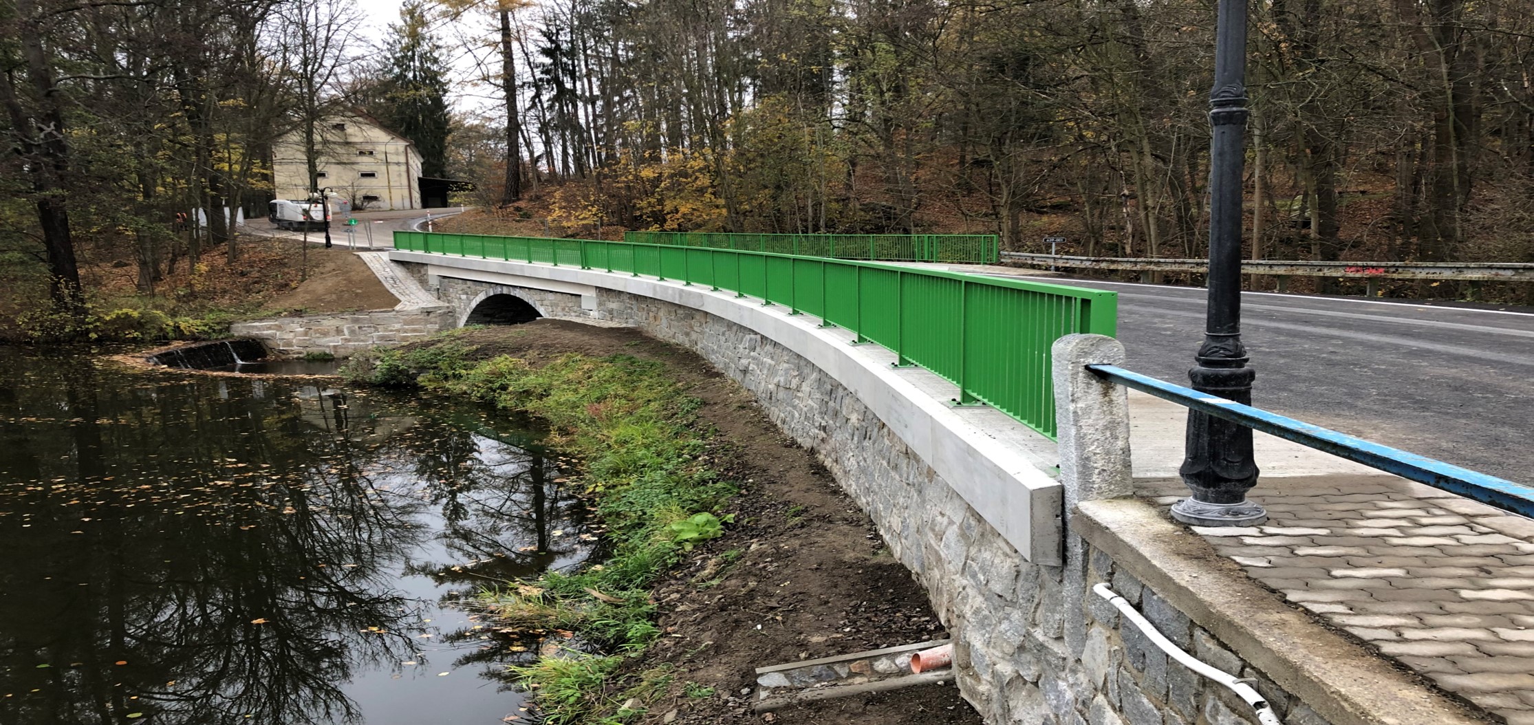 Most, Kamenice nad Lipou - Edilizia stradale e costruzione di ponti