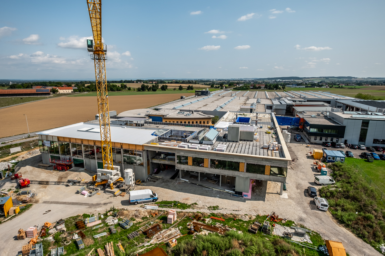 Neubau Schulungszentrum Hargassner Weng - Costruzione edilizia