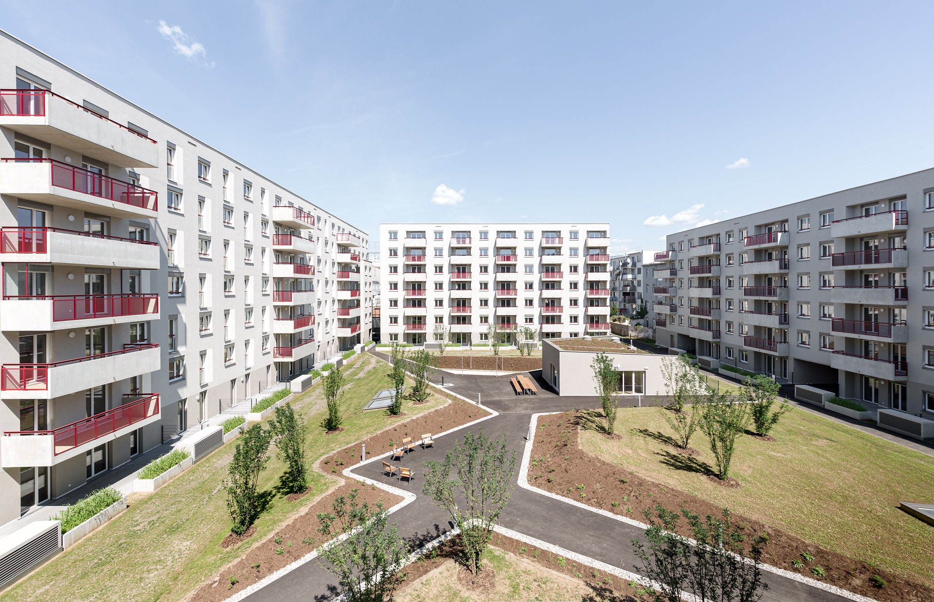 Wohnbau, Eggenberger Gürtel, Graz - Costruzione edilizia