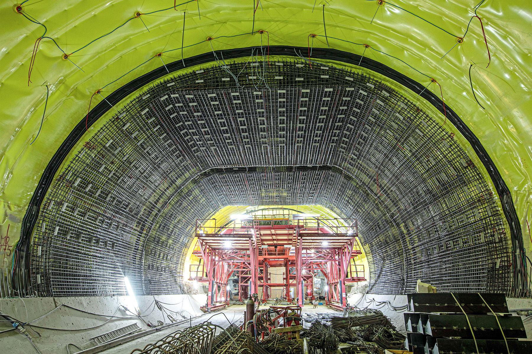 Stuttgart 21-Tunnel, Stuttgart - Costruzione di gallerie