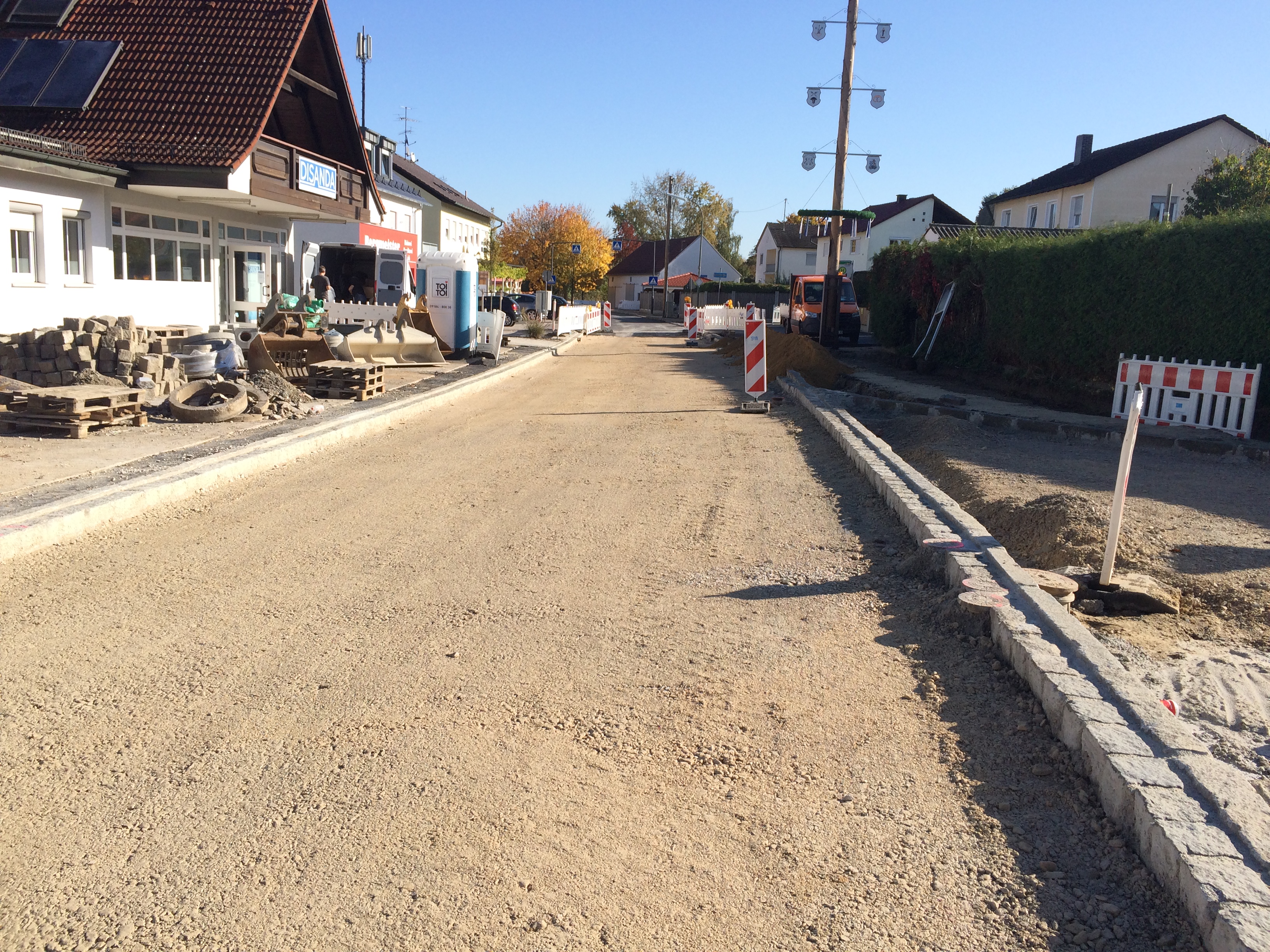 Straßenunterhalt 2019 - Stadtwerke Pfaffenhofen - Neubau Niederscheyerer Straße - Ingegneria civile