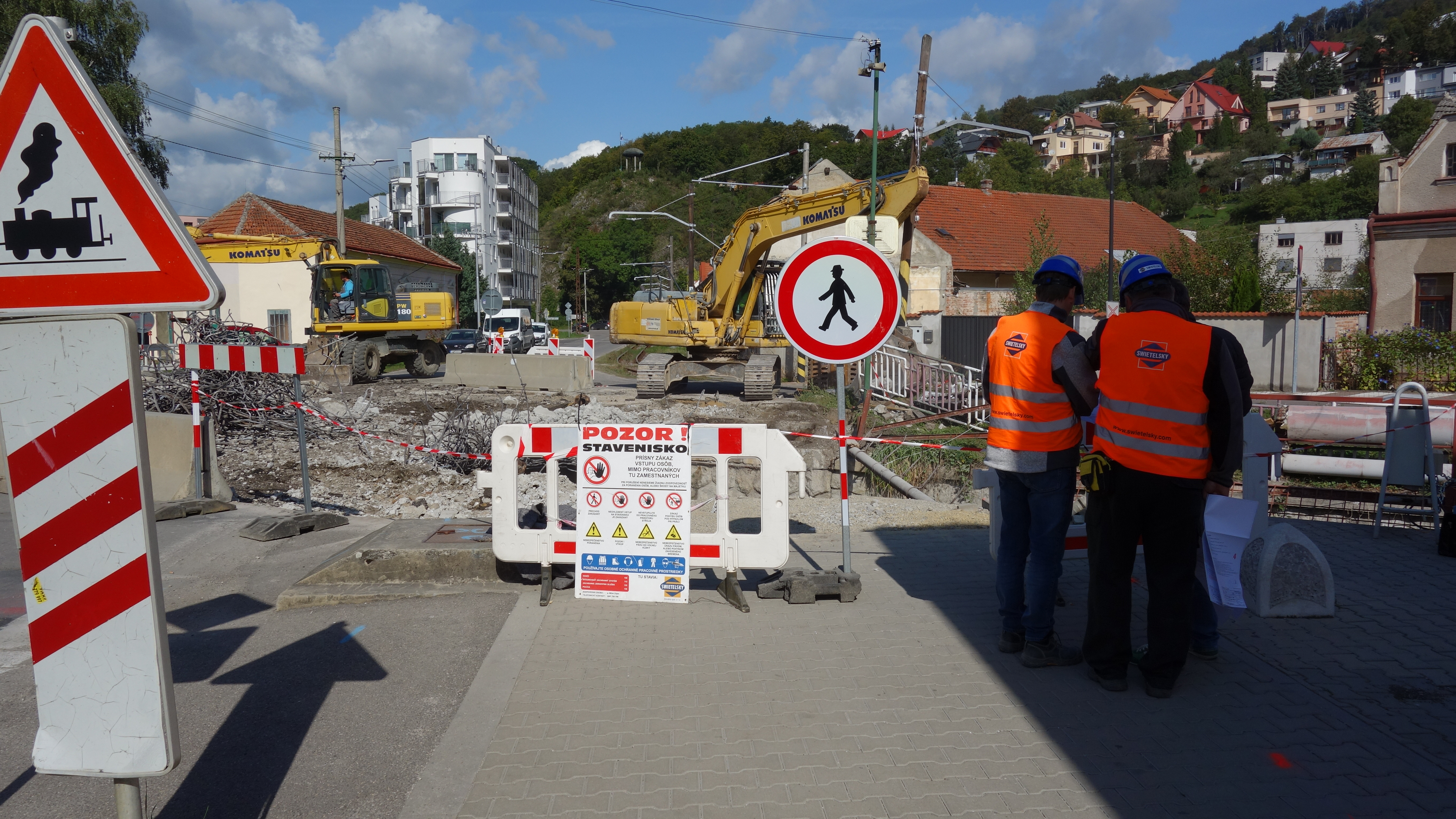 SO-01 Prestavba mostného objektu 516-004 križovanie vodného toku, Trenčianske Teplice - Edilizia stradale e costruzione di ponti