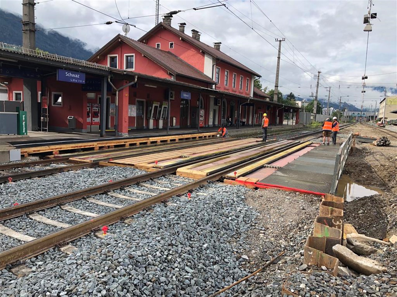 Bahnhofsumbau, Schwaz - Edilizia ferroviaria Bahnhofsumbau, Schwaz - Edilizia ferroviaria