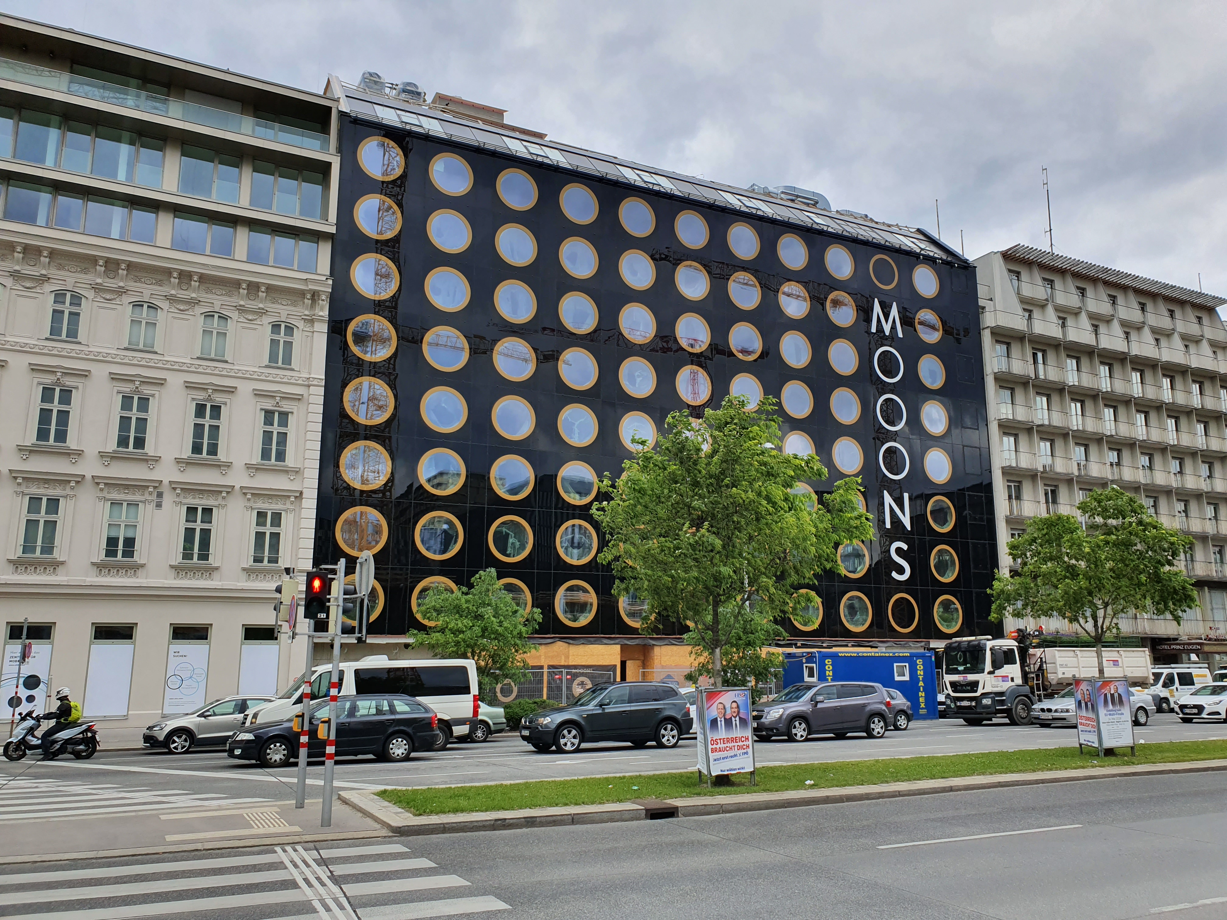 Hotel Mooons Wiedner Gürtel 16, 1040 Wien - Costruzione edilizia
