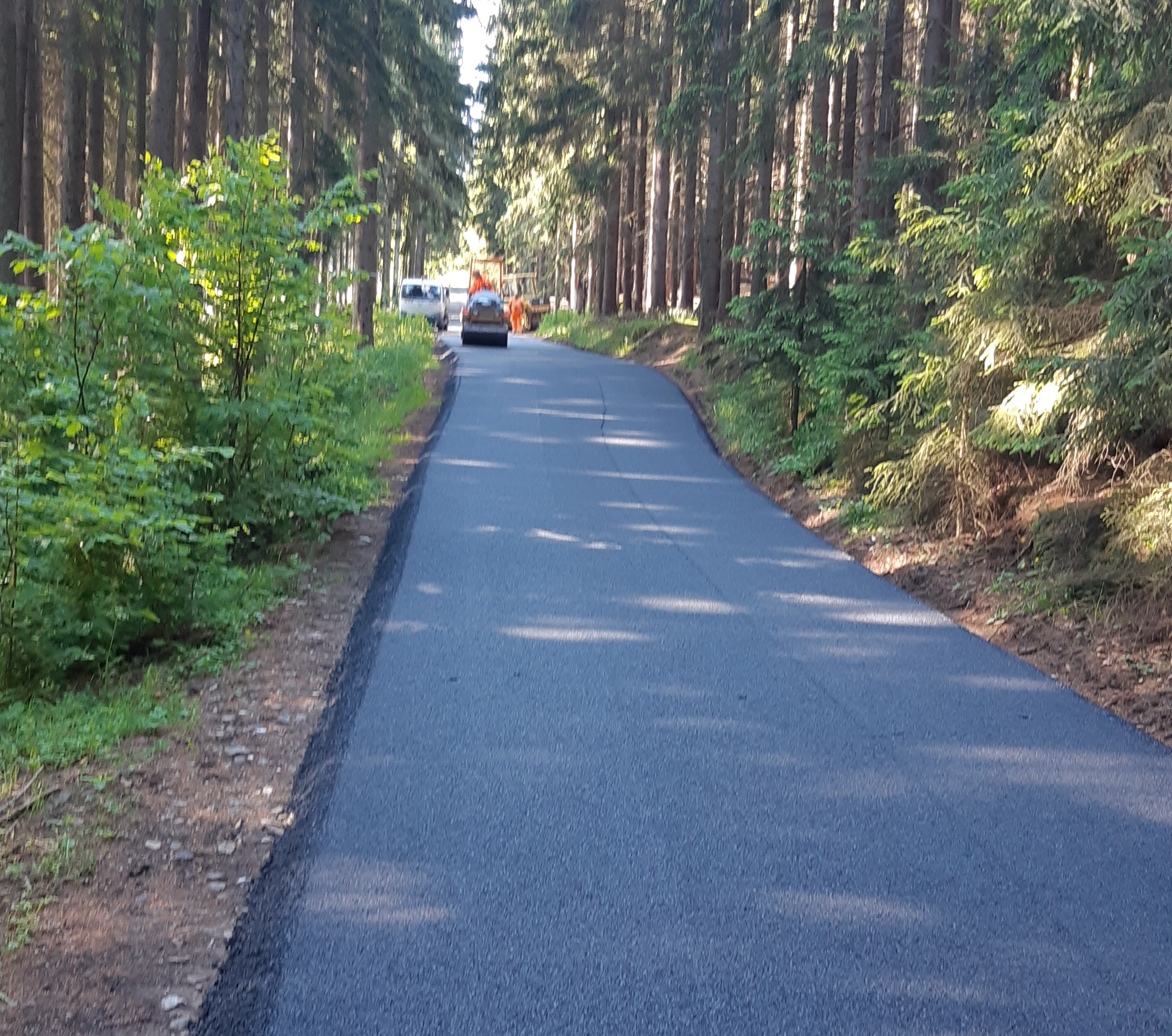 Sušice, Svatobor – oprava povrchu komunikace    - Edilizia stradale e costruzione di ponti