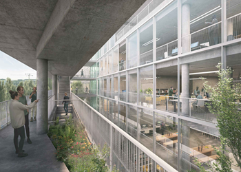 SWIETELSKY Regensburg baut eine vertikale Stadt aus rohem Beton - DE SWIETELSKY Regensburg baut eine vertikale Stadt aus rohem Beton - DE