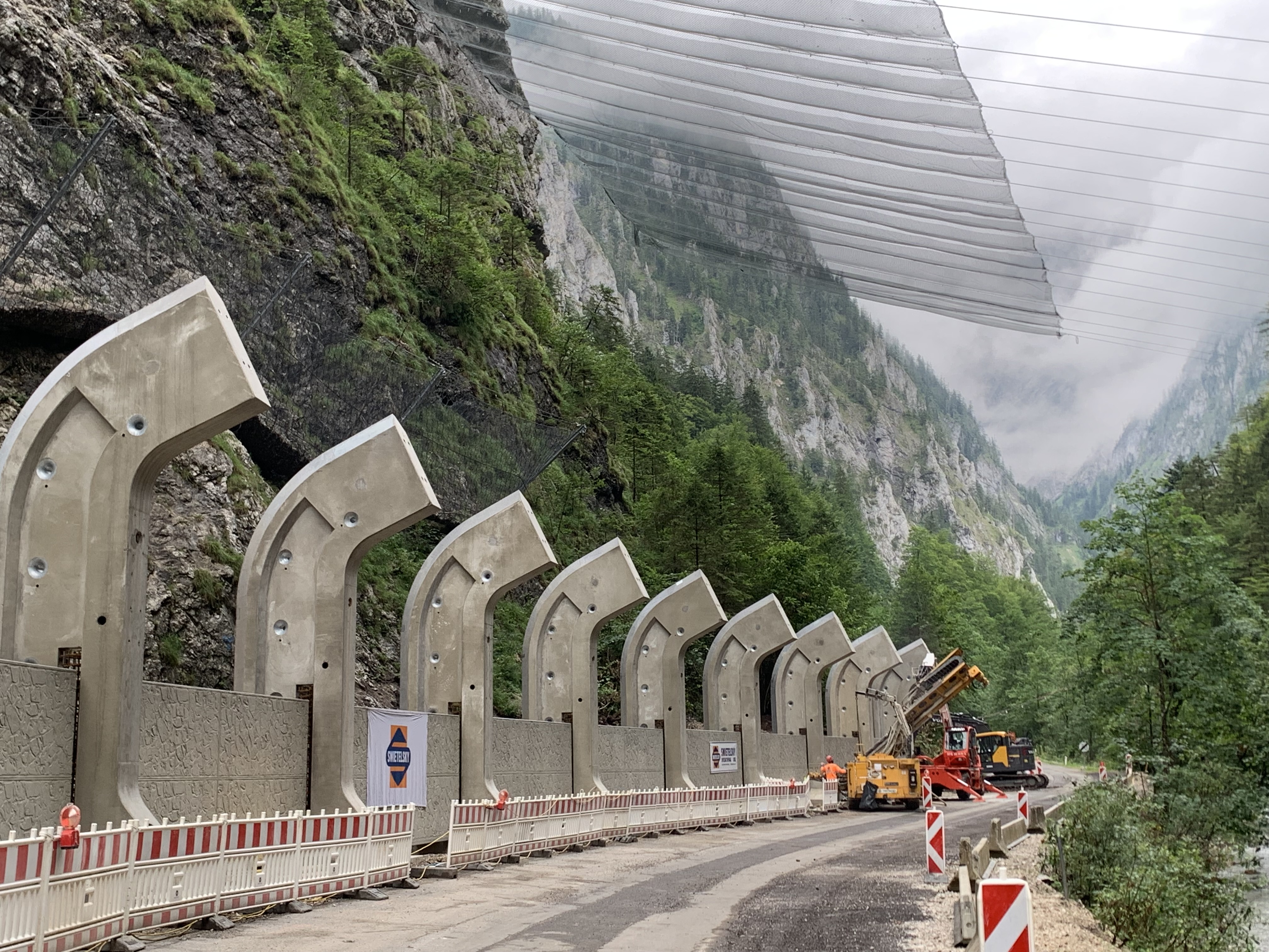 L127 Radmerstraße - Steinerne Jungfrau - Ingegneria civile