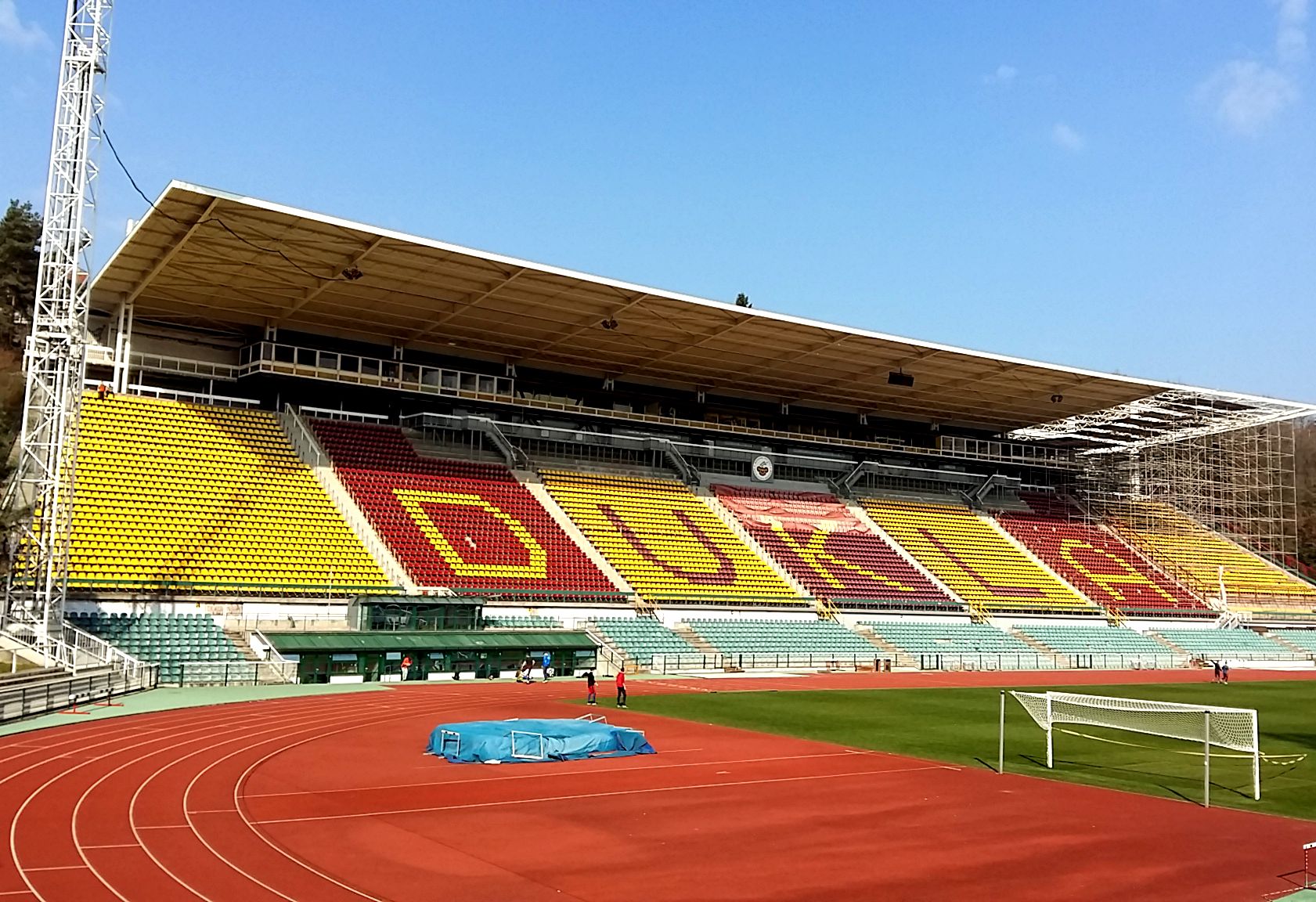 Praha 6 – rekonstrukce tribuny Stadionu Juliska - Costruzione edilizia