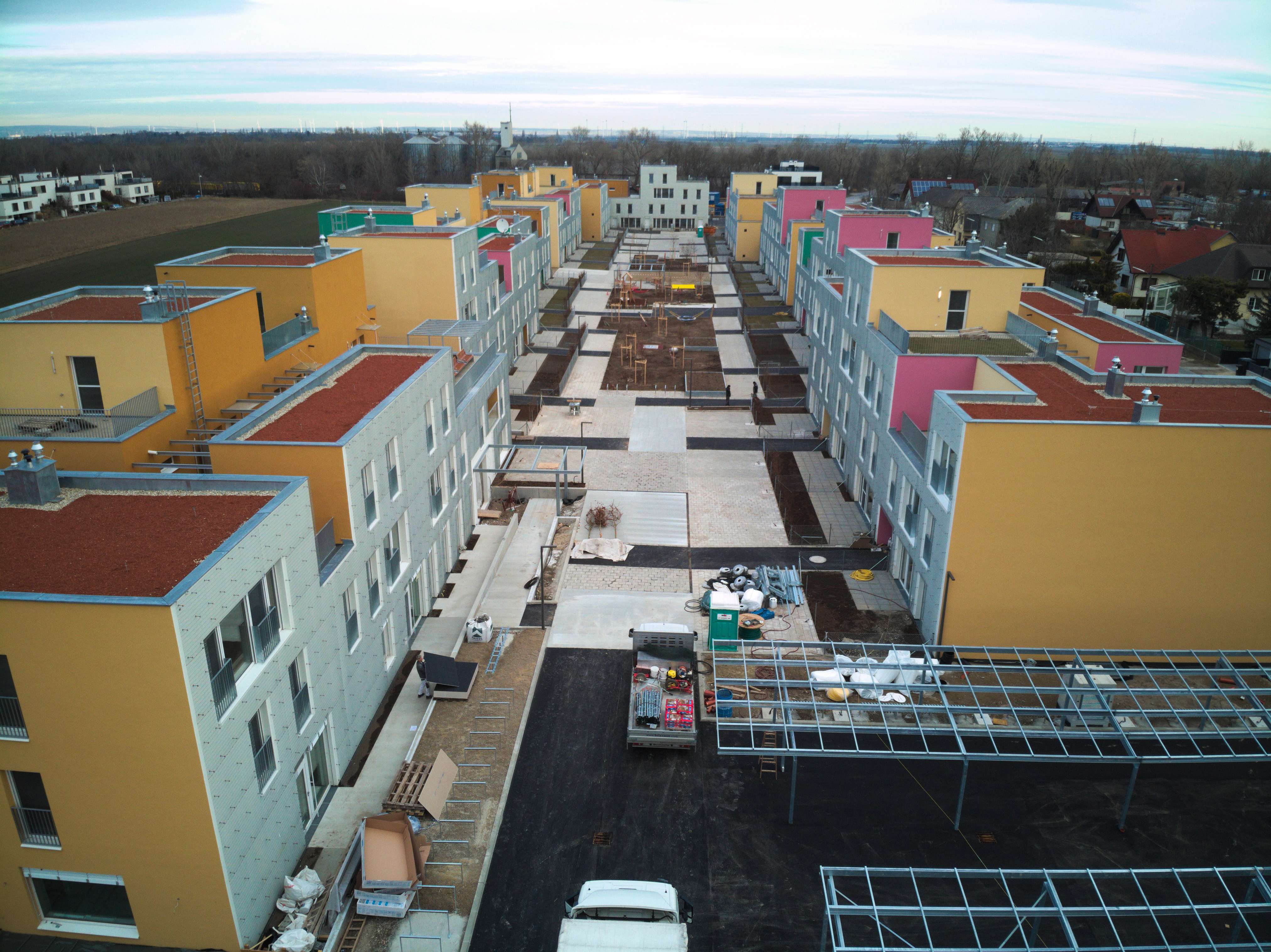 WHA Oleandergasse - 1220 Wien - Costruzione edilizia