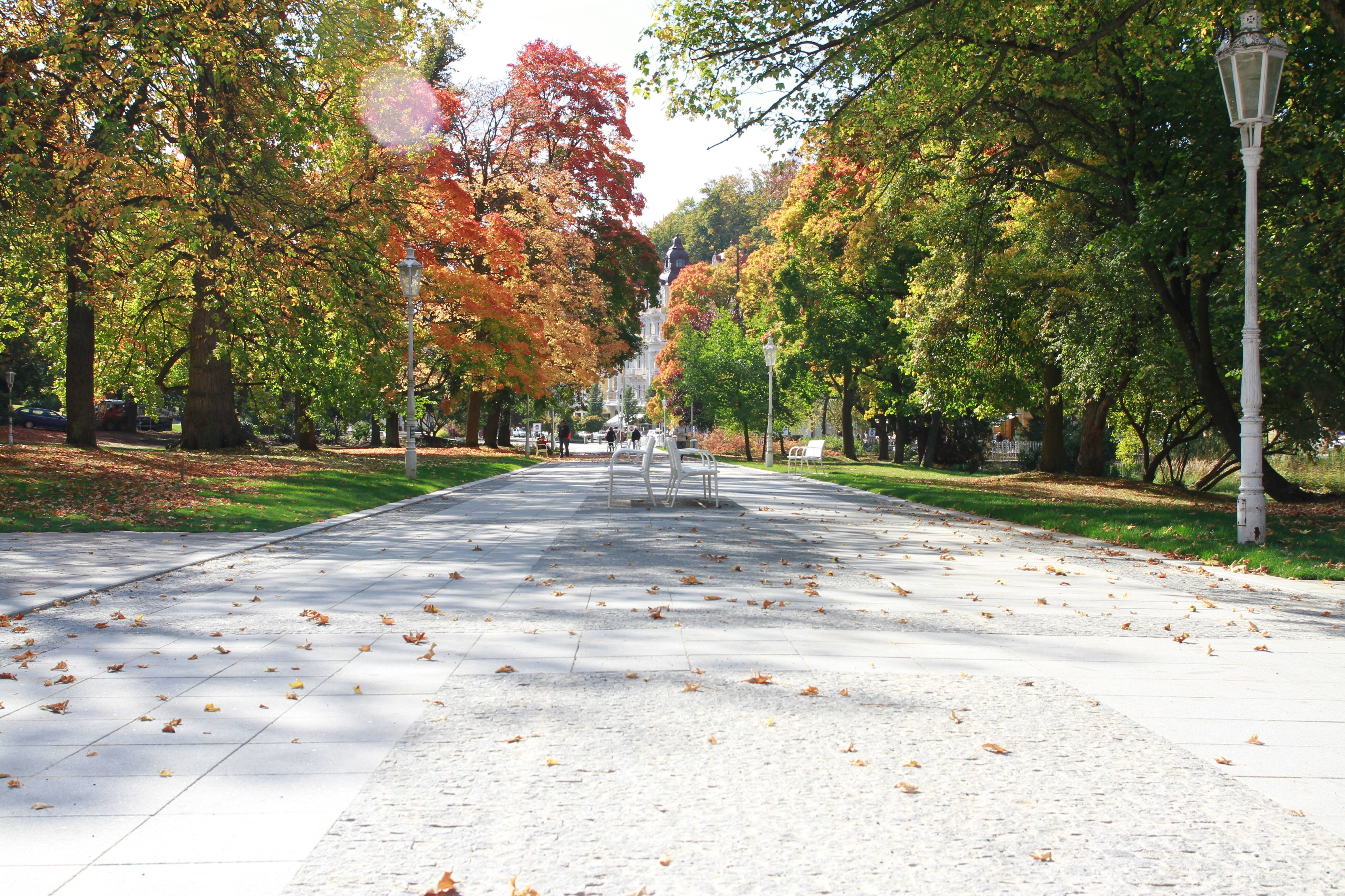 Mariánské Lázně – rekonstrukce parku - Edilizia stradale e costruzione di ponti