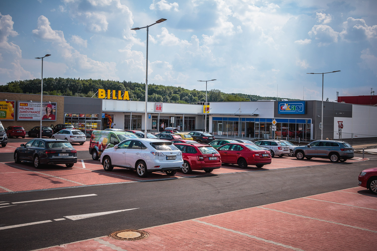 Praha 9 – Retail Park Poděbradská - Costruzione edilizia