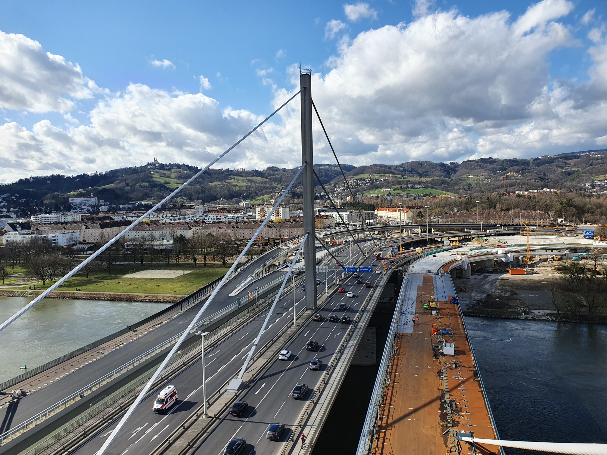 Linz A7 Bypassbrücken  - Edilizia stradale e costruzione di ponti