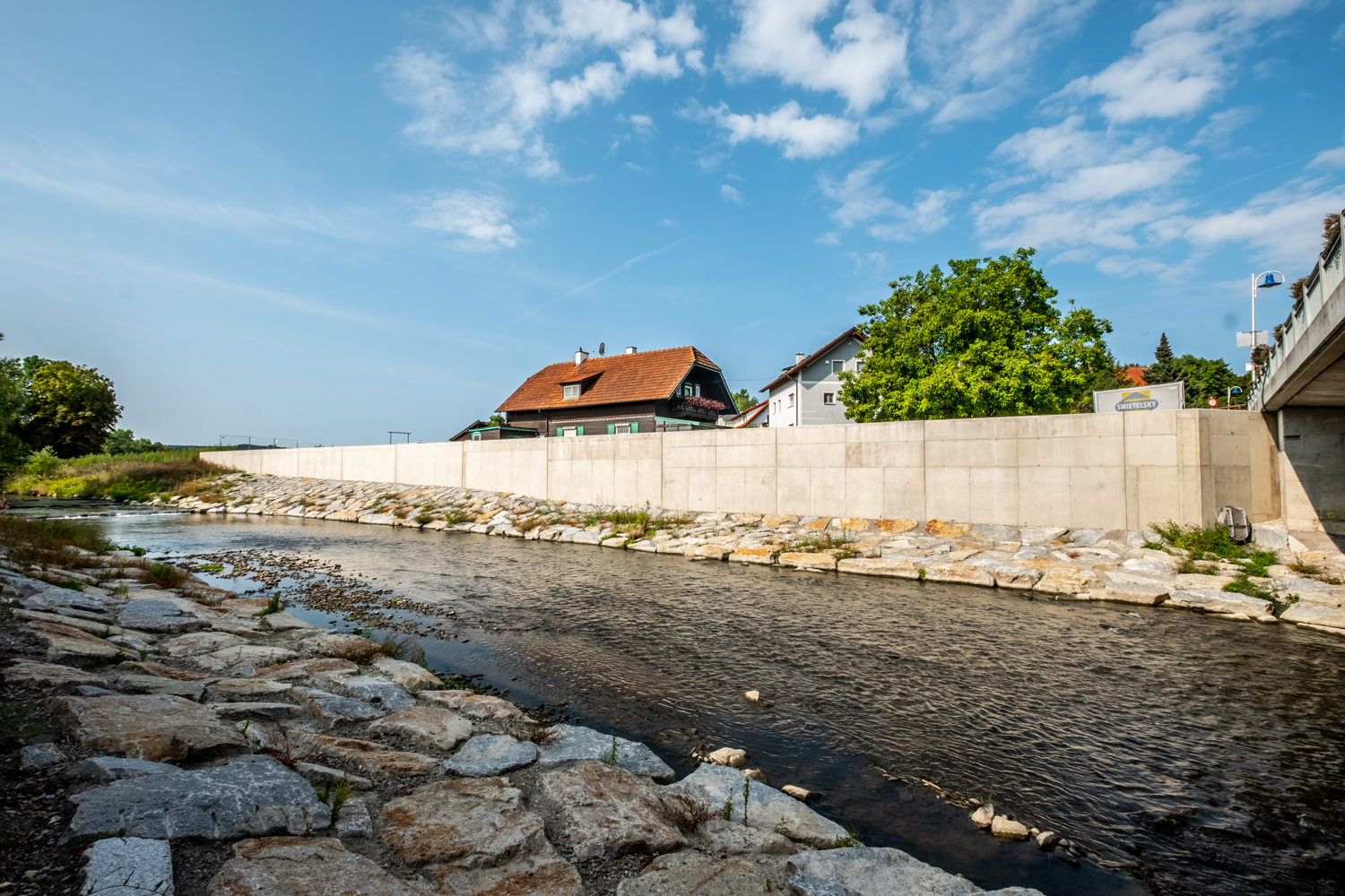 Hochwasserschutz Antiesen - Costruzione edilizia