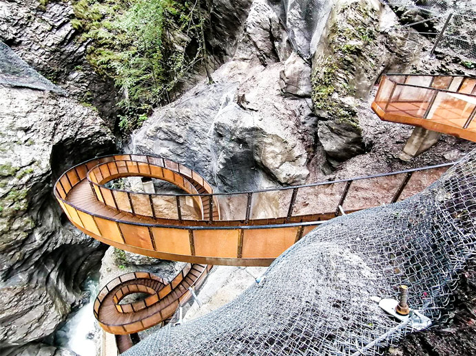 HELIX Liechtensteinklamm, St. Johann im Pongau - Ingegneria civile