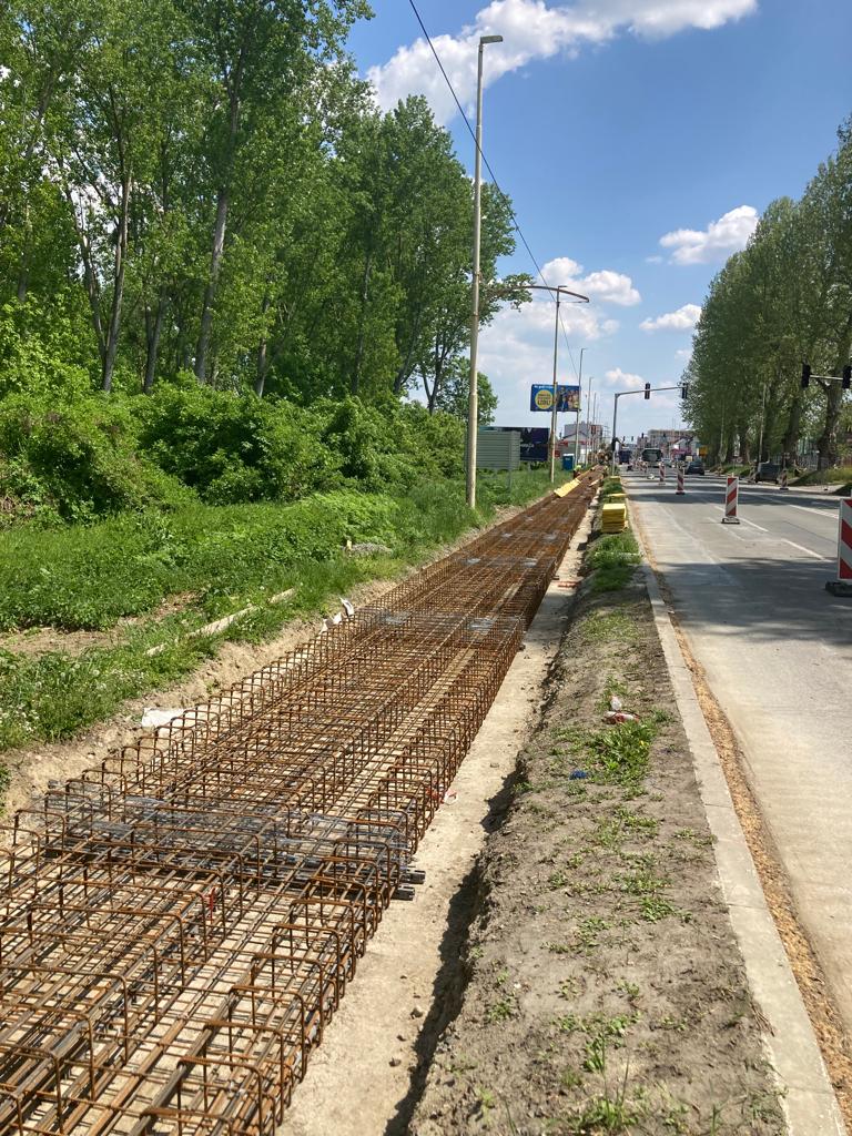 Građevinski radovi na modernizaciji tramvajske pruge i tramvajskih stajališta - Ingegneria civile