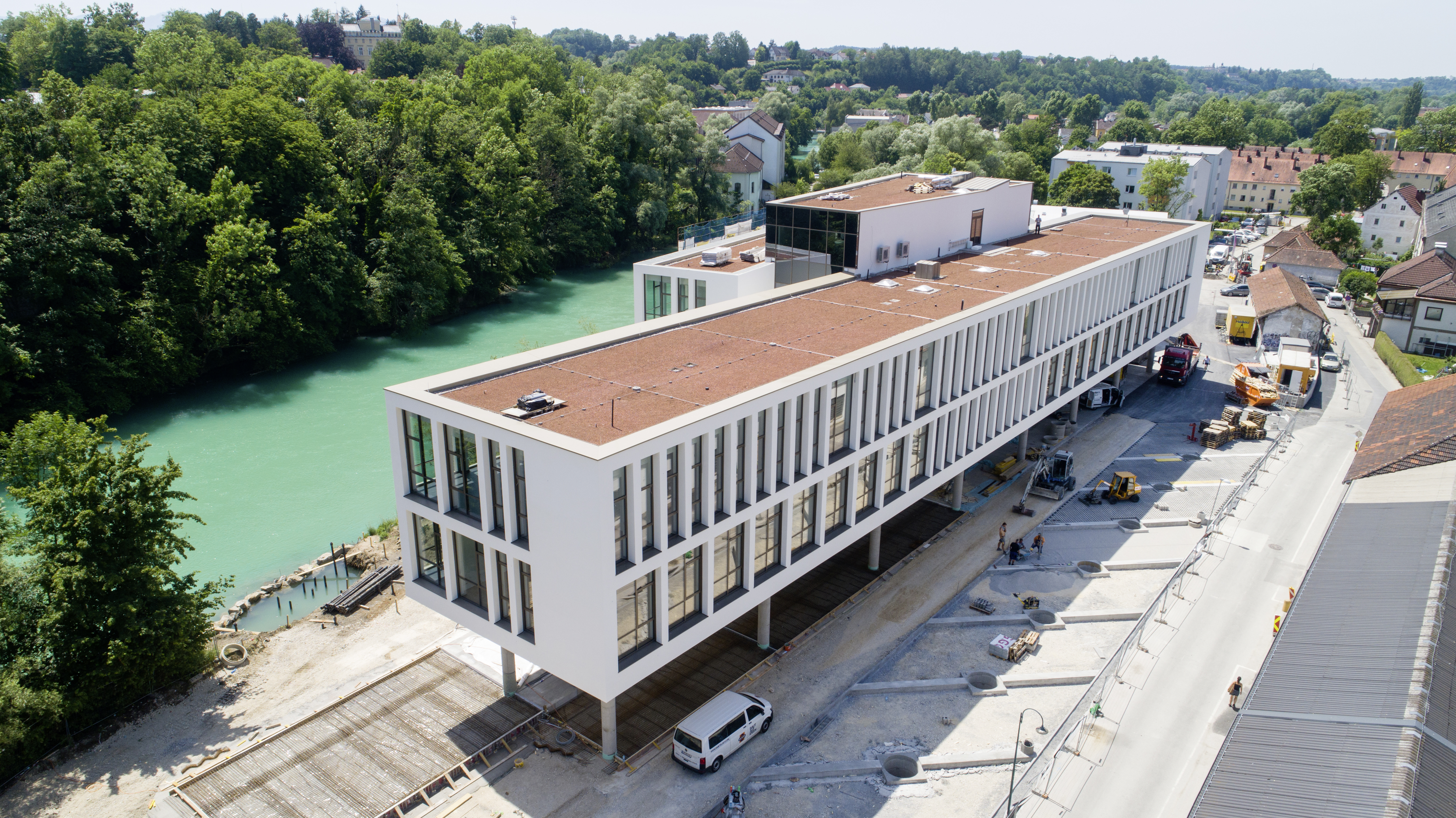 Campusgebäude der Fachhochschule, Steyr - Costruzione edilizia