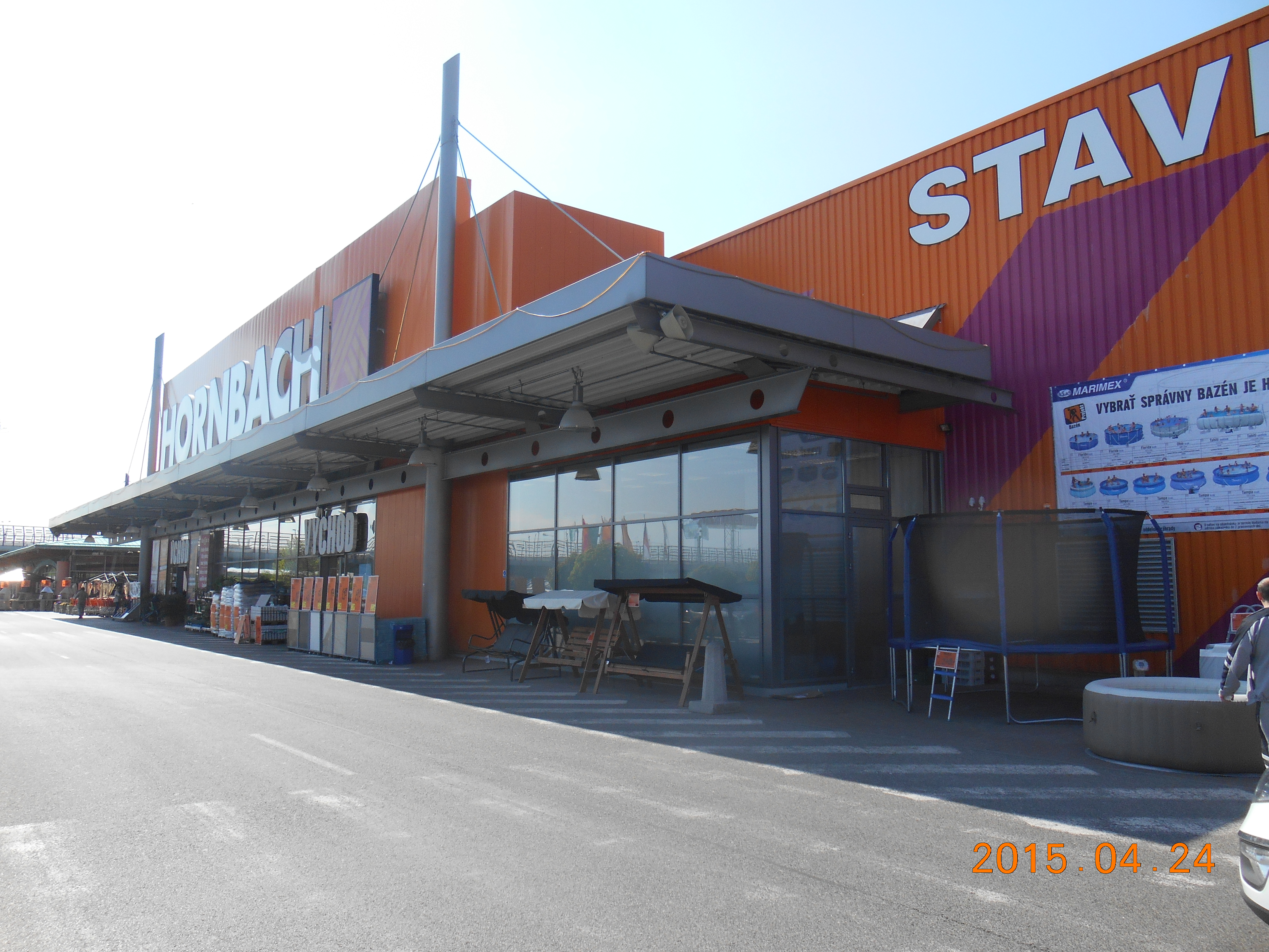 Hornbach Bratislava, Košice - prístavba pekární / obchodné centrá - Costruzione edilizia