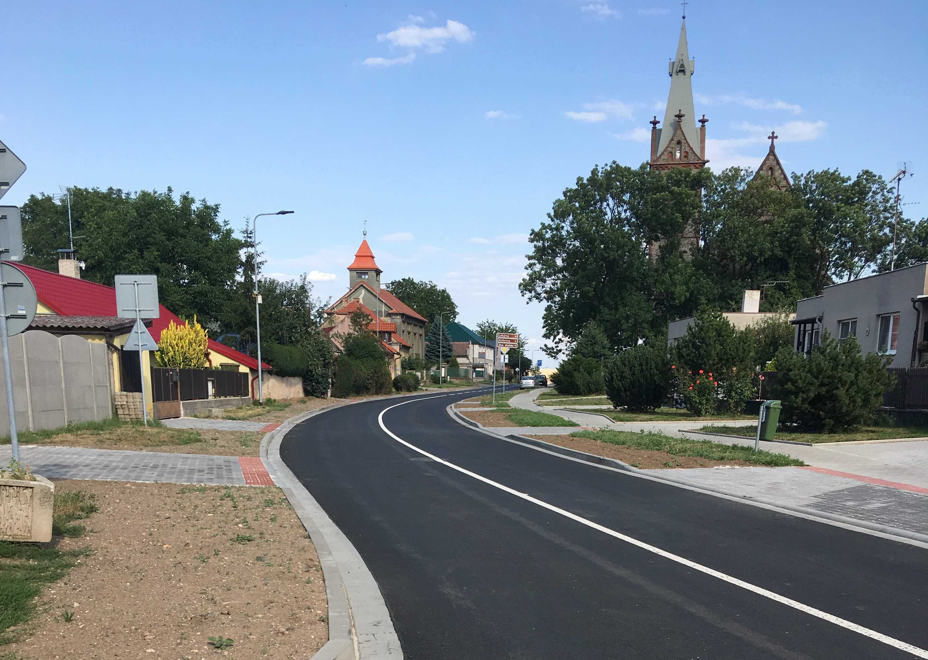 Silnice III/3297, Plaňany – rekonstrukce komunikace - Edilizia stradale e costruzione di ponti