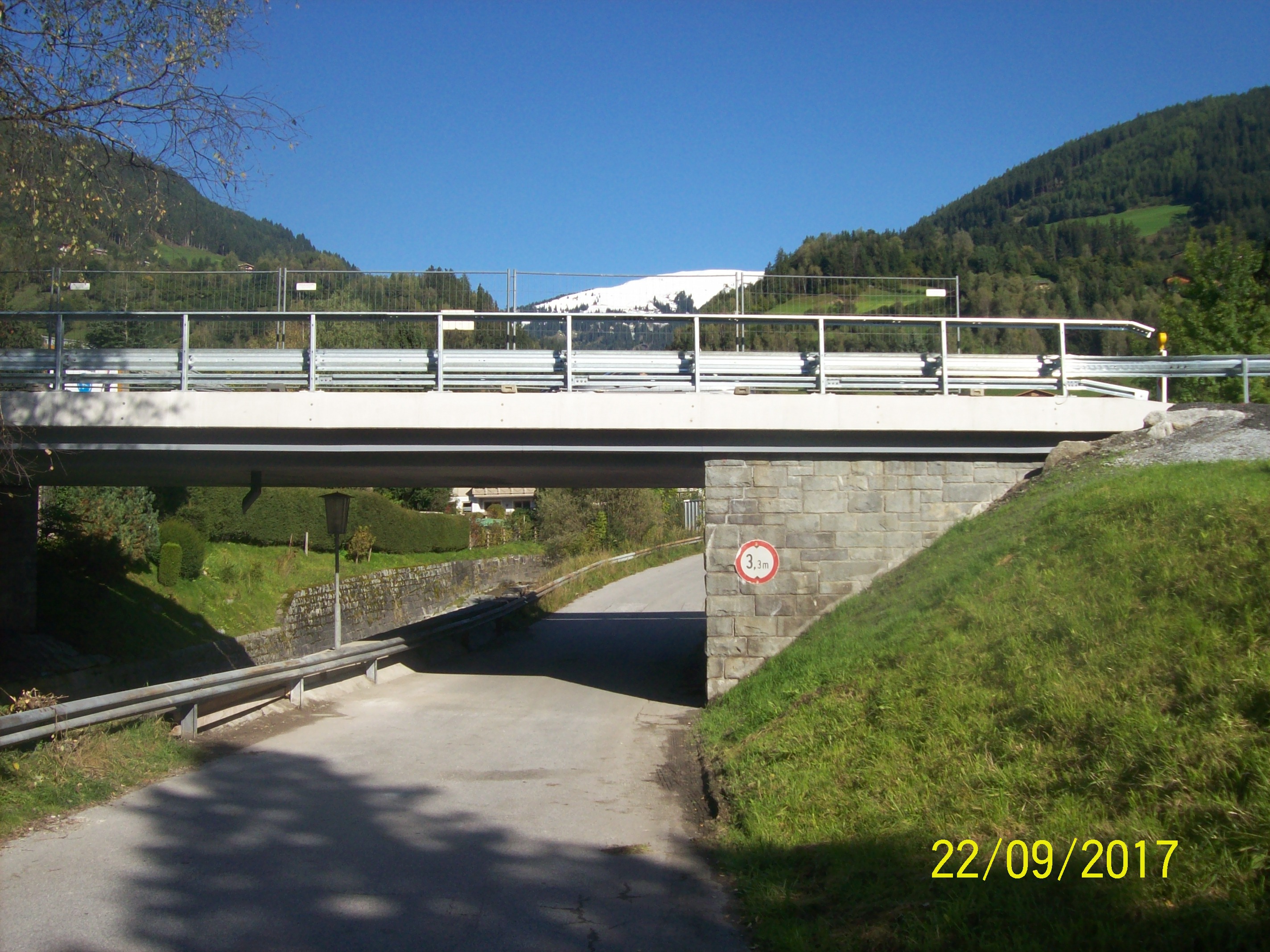 Mühlbachbrücken B165 in Mühlbach im Pinzgau - Edilizia stradale e costruzione di ponti