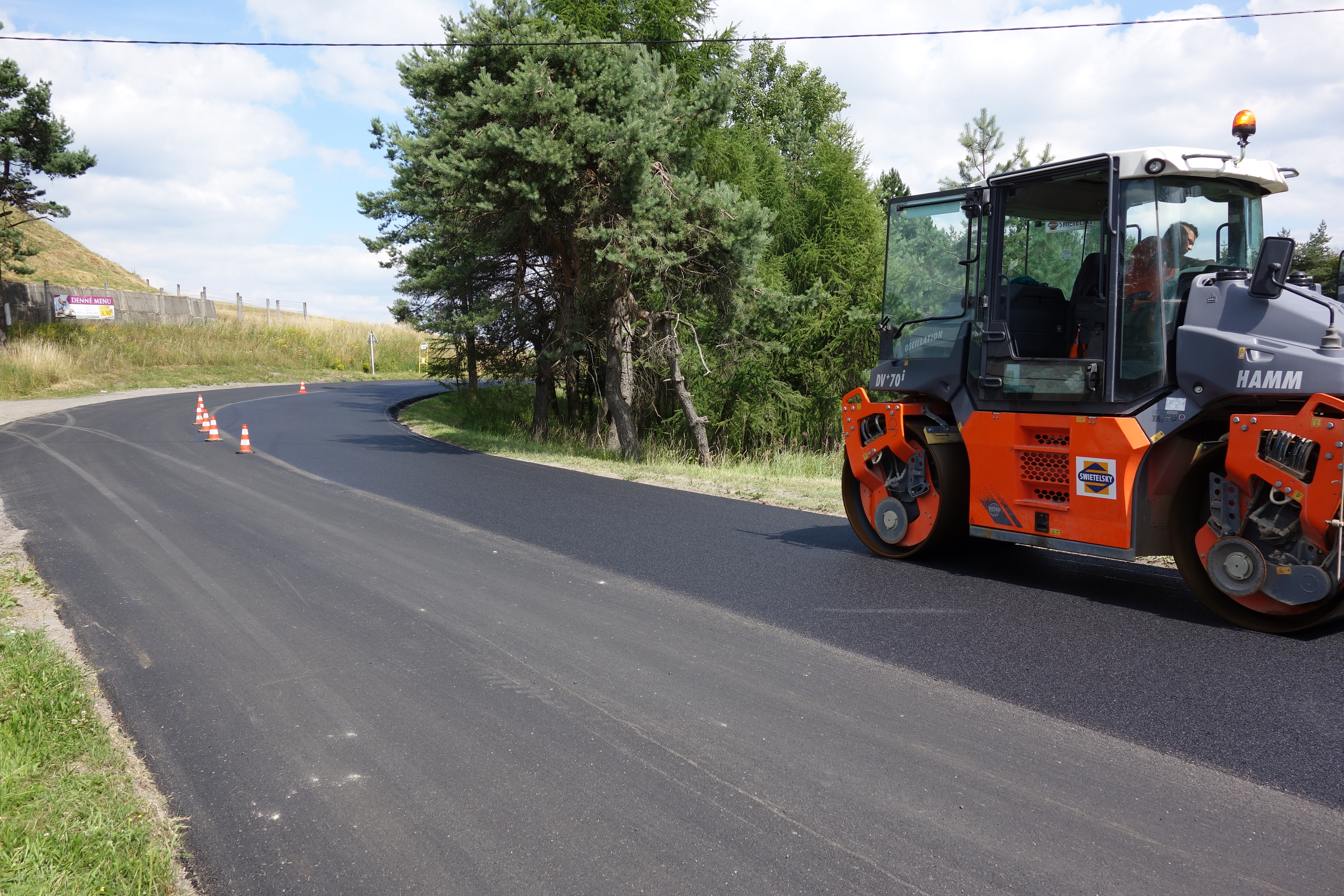 Rekonštrukcia cesty Banská Štiavnica - križovatka - Edilizia stradale e costruzione di ponti