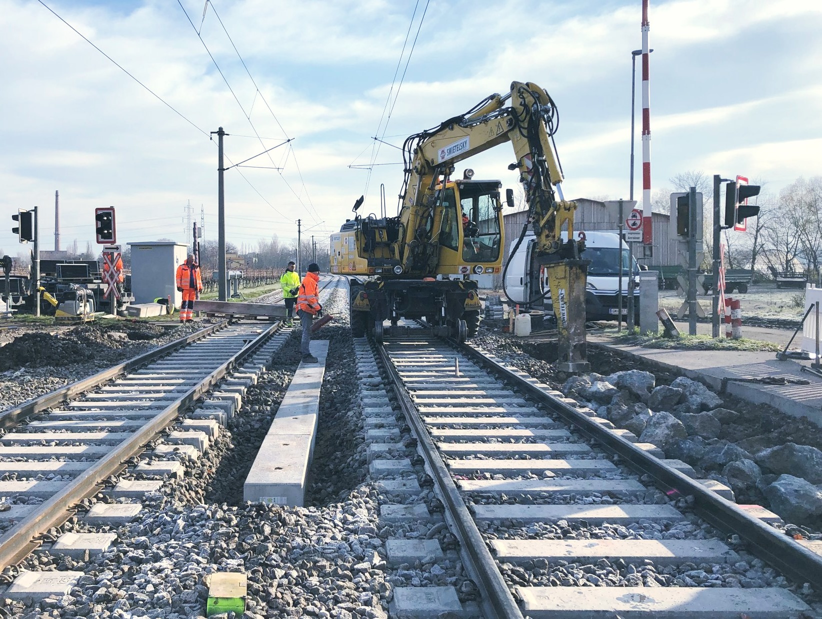 Erneuerung Oberbau - WLB Traiskirchen - Edilizia ferroviaria