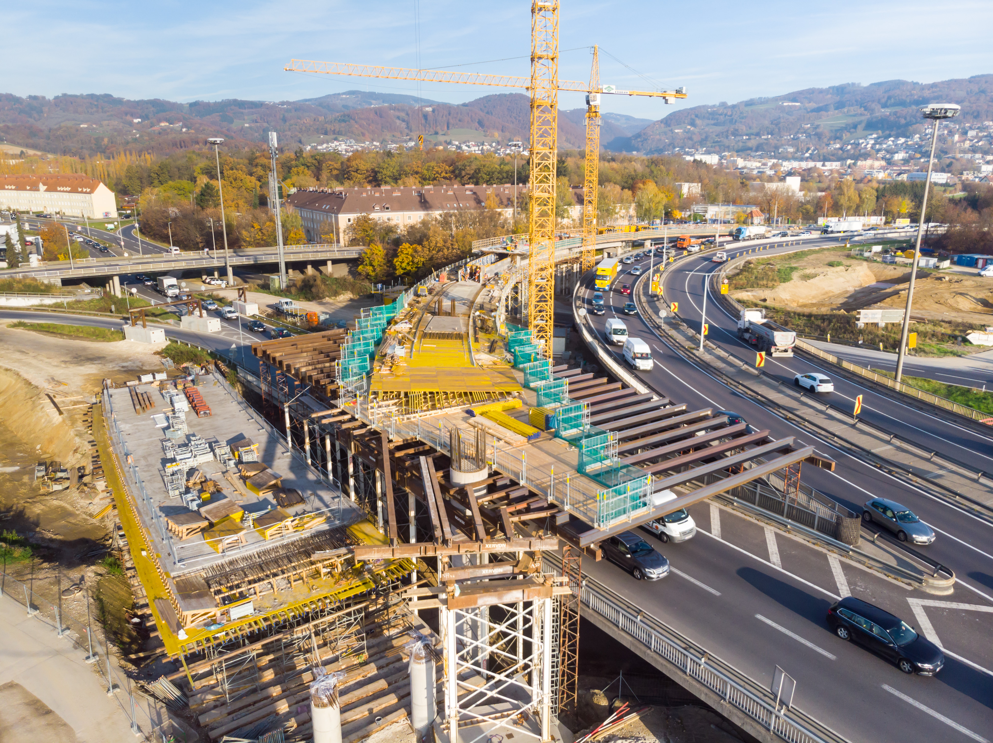 Linz A7 Bypassbrücken  - Edilizia stradale e costruzione di ponti