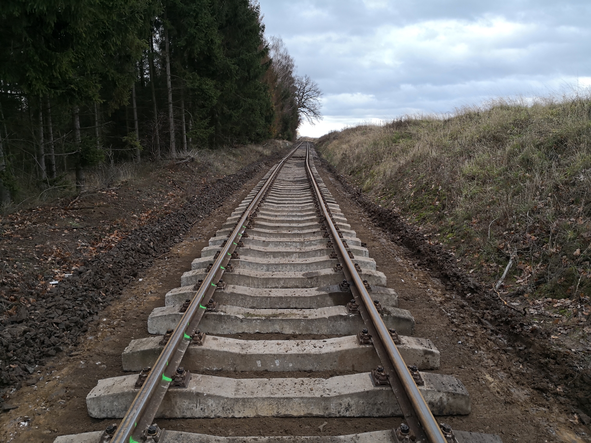 Oprava TK Mšeno – Skalsko - Edilizia ferroviaria