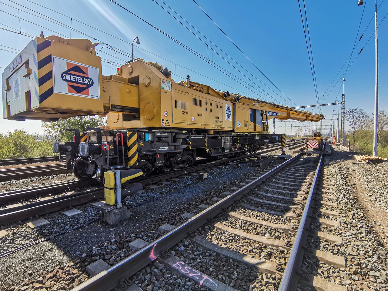 Pokládka kolejí, Prosenice - Edilizia ferroviaria Pokládka kolejí, Prosenice - Edilizia ferroviaria
