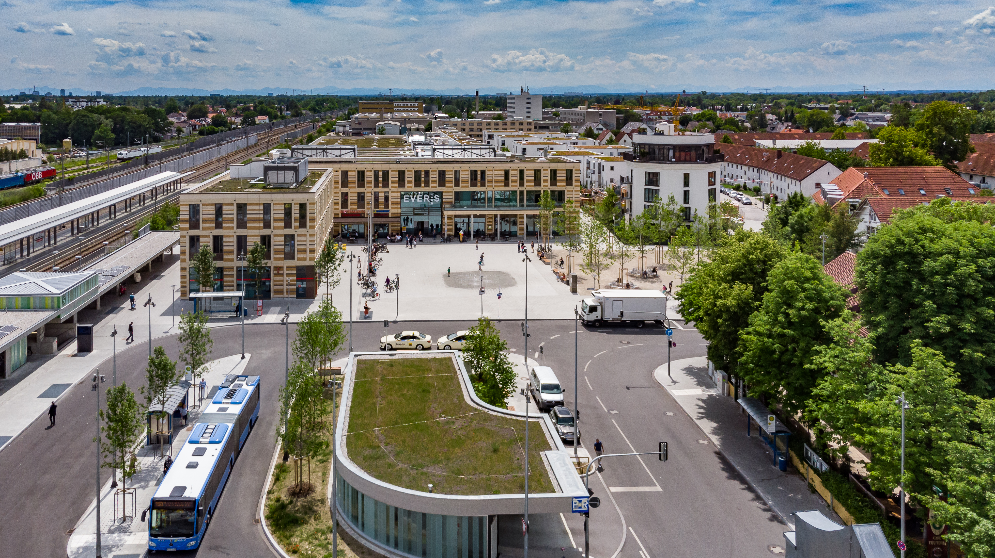 EKZ Oertelplatz - Costruzione edilizia