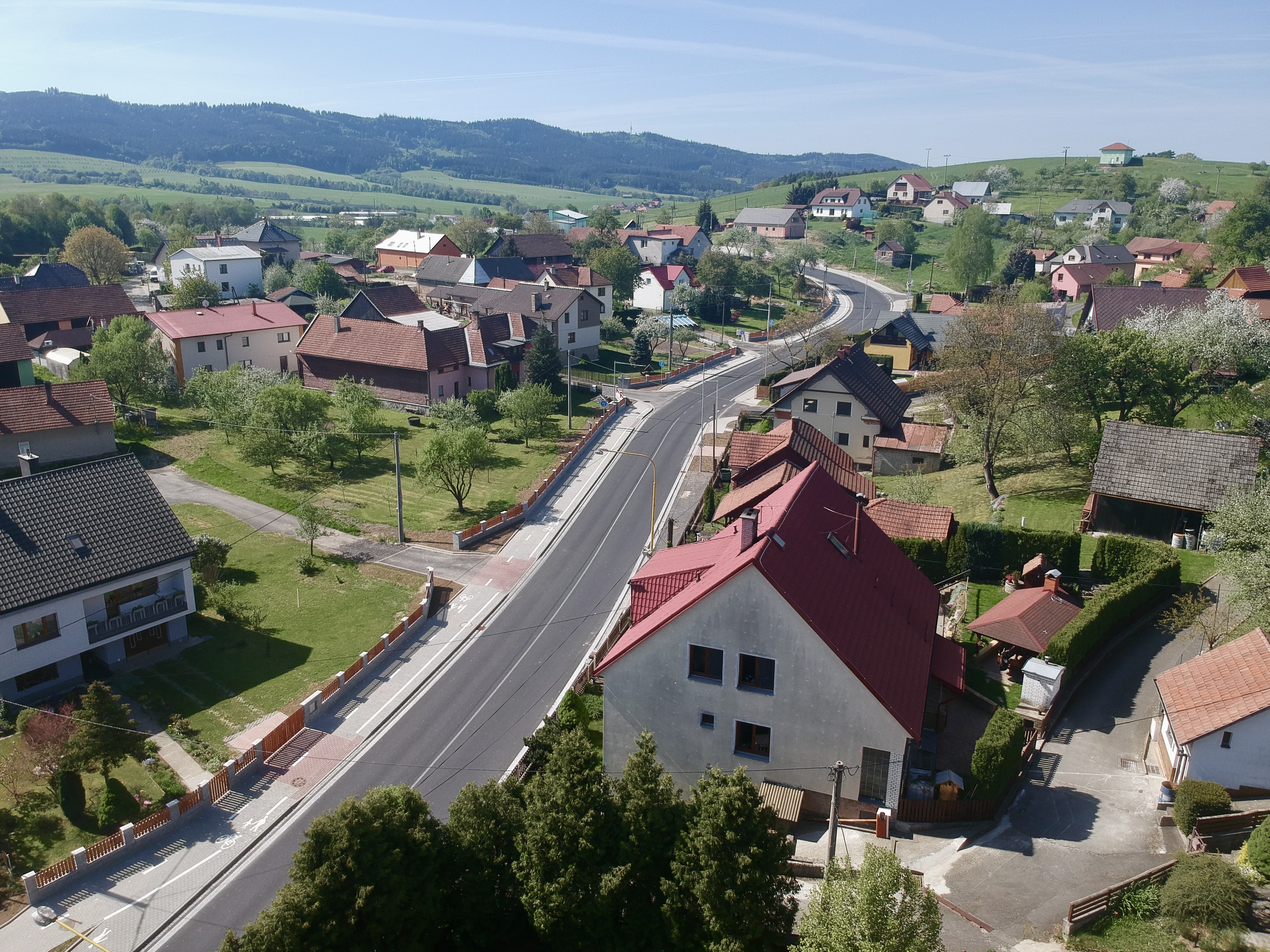 Horní Lideč – revitalizace dopravního prostoru - Edilizia stradale e costruzione di ponti