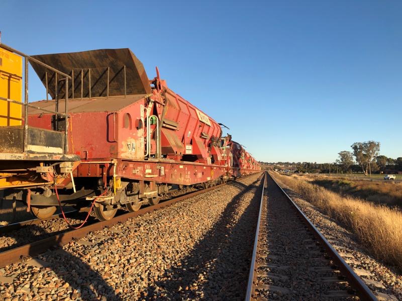 ARTC Hunter Valley Ballast Cleaning - Edilizia ferroviaria