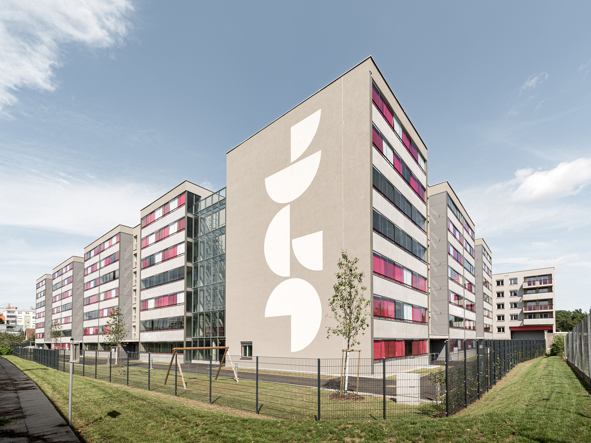 Eggenbergergürtel 50-55, Graz  - Costruzione edilizia