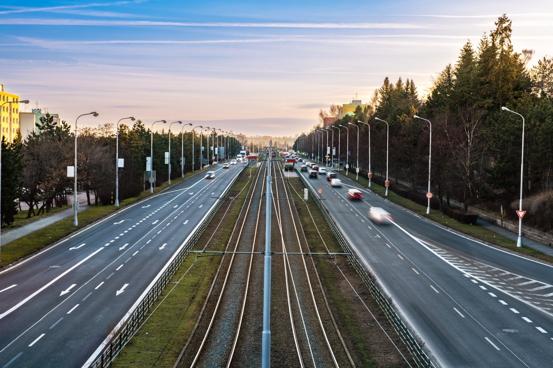 Olomouc – rekonstrukce ul. Brněnská - Edilizia stradale e costruzione di ponti