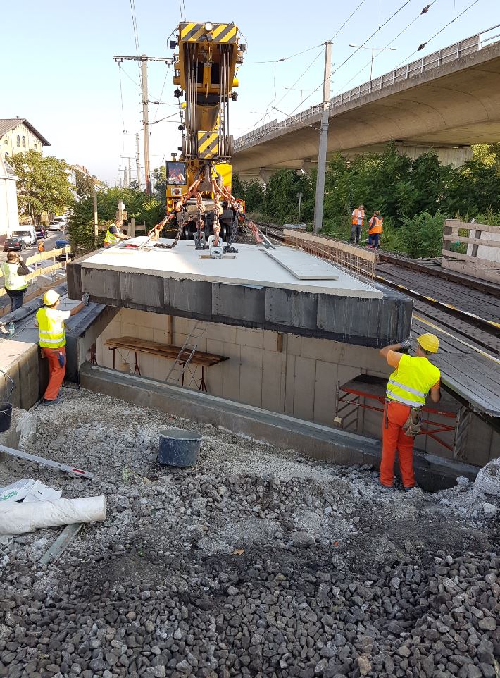 Durchlass Wien Nußdorf - Edilizia stradale e costruzione di ponti