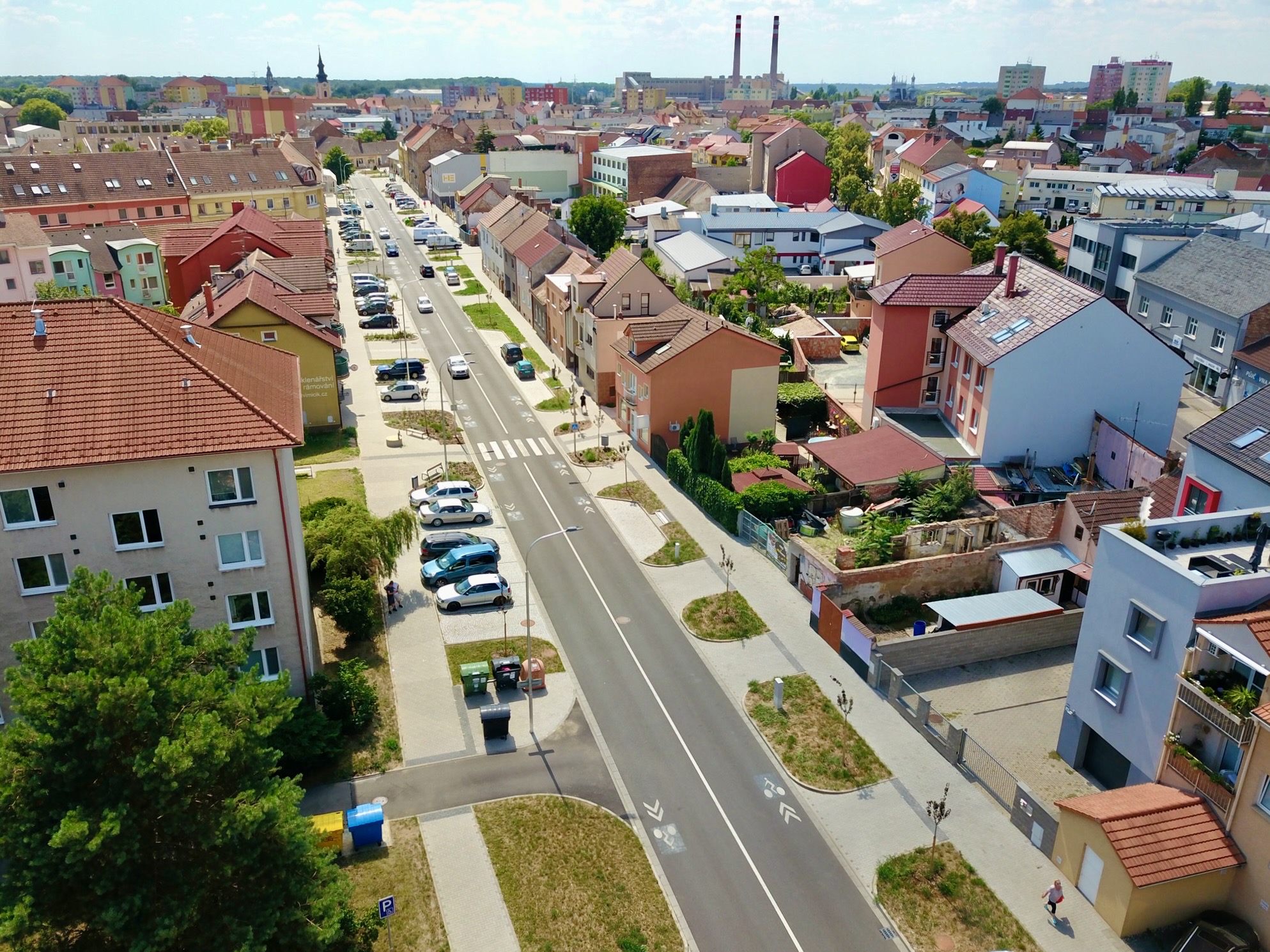 Hodonín – stavební úpravy ul. Měšťanská - Edilizia stradale e costruzione di ponti