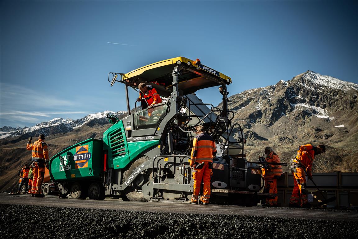 Heliport Hochgurgl - Edilizia stradale e costruzione di ponti